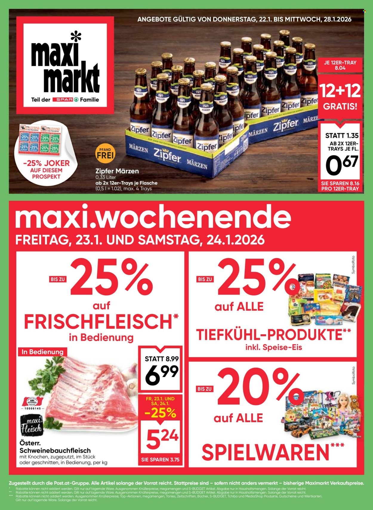 MAXIMARKT Flugblatt - Ab Donnerstag, 22.1.2026