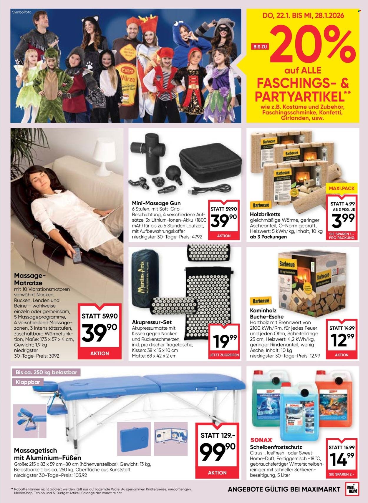 MAXIMARKT Flugblatt - Ab Donnerstag, 22.1.2026