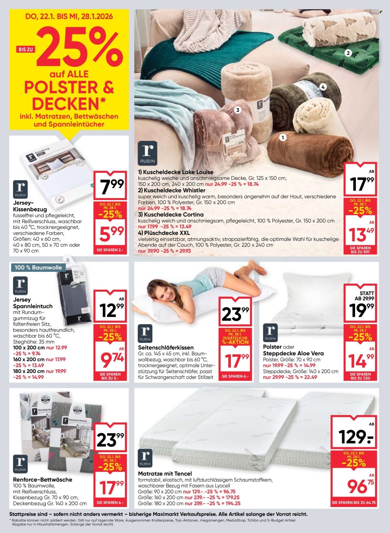 MAXIMARKT Flugblatt - Ab Donnerstag, 22.1.2026