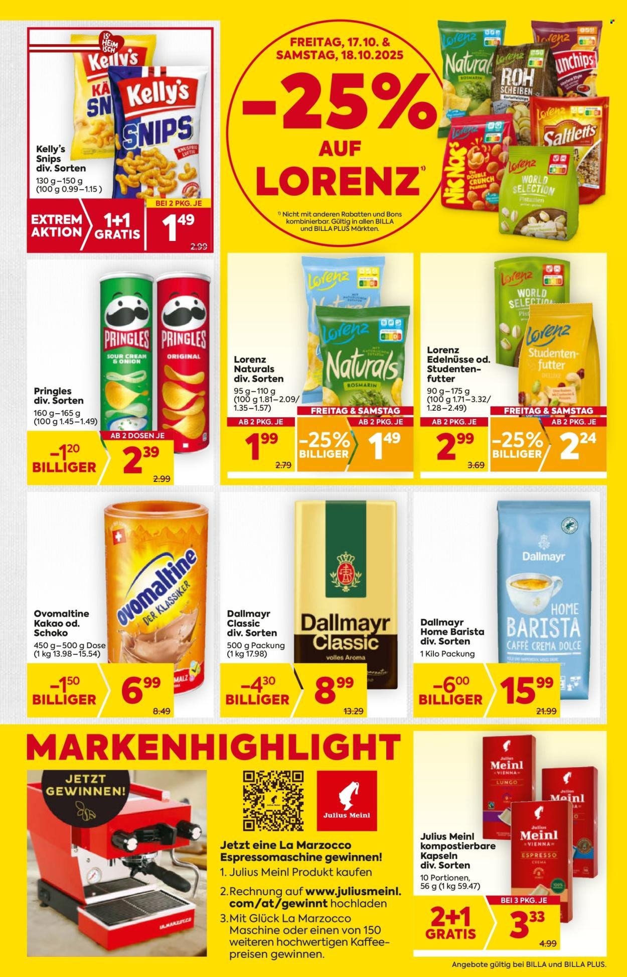 BILLA Flugblatt - Ab Donnerstag, 16.10.2025 (2025-10-16 - 2025-10-22)