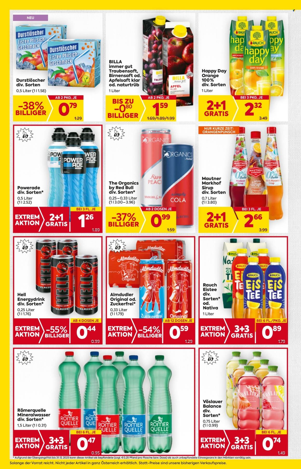 BILLA Flugblatt - Ab Donnerstag, 16.10.2025 (2025-10-16 - 2025-10-22)