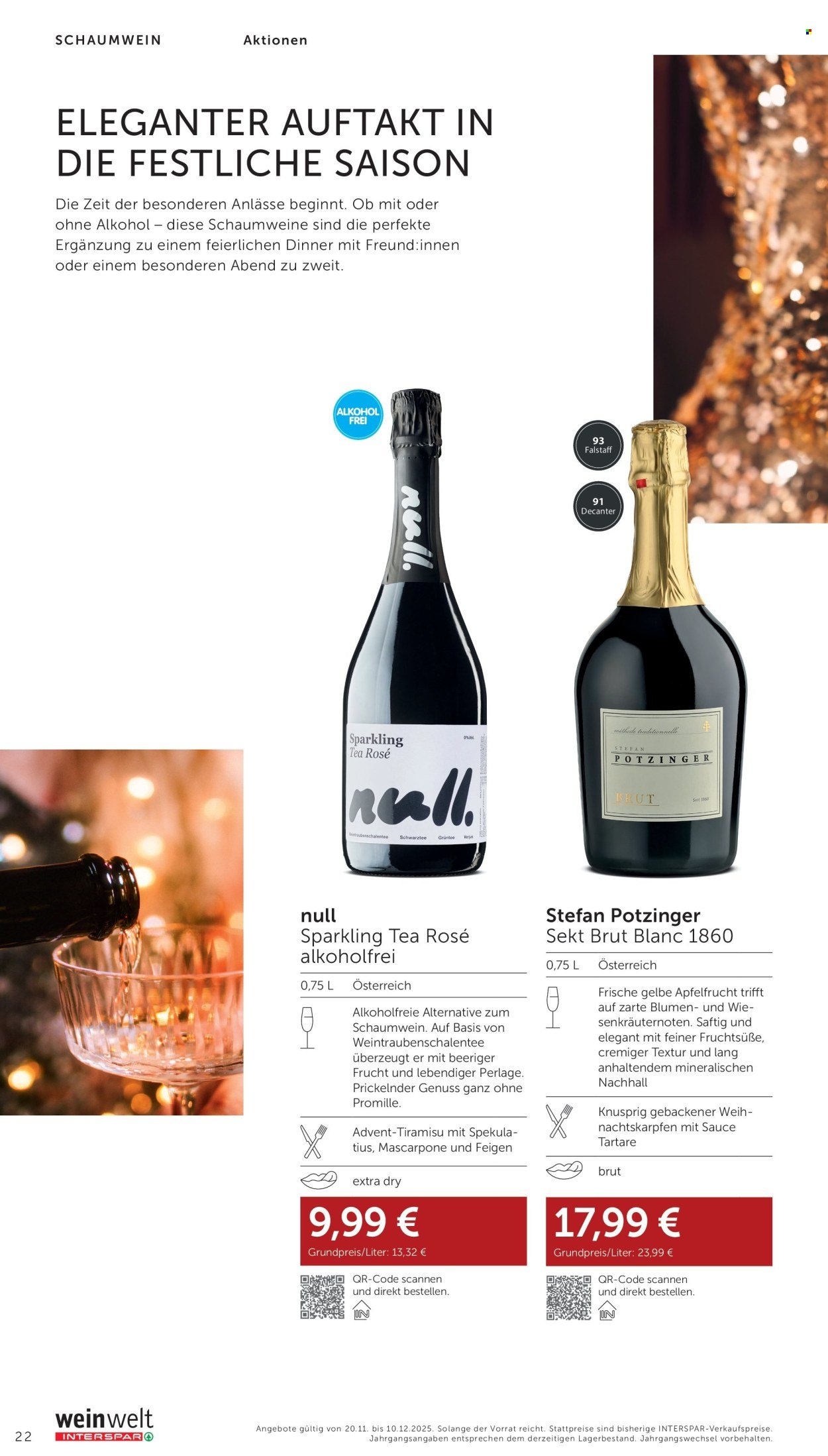INTERSPAR Flugblatt - weinwelt Bestseller 12-2025