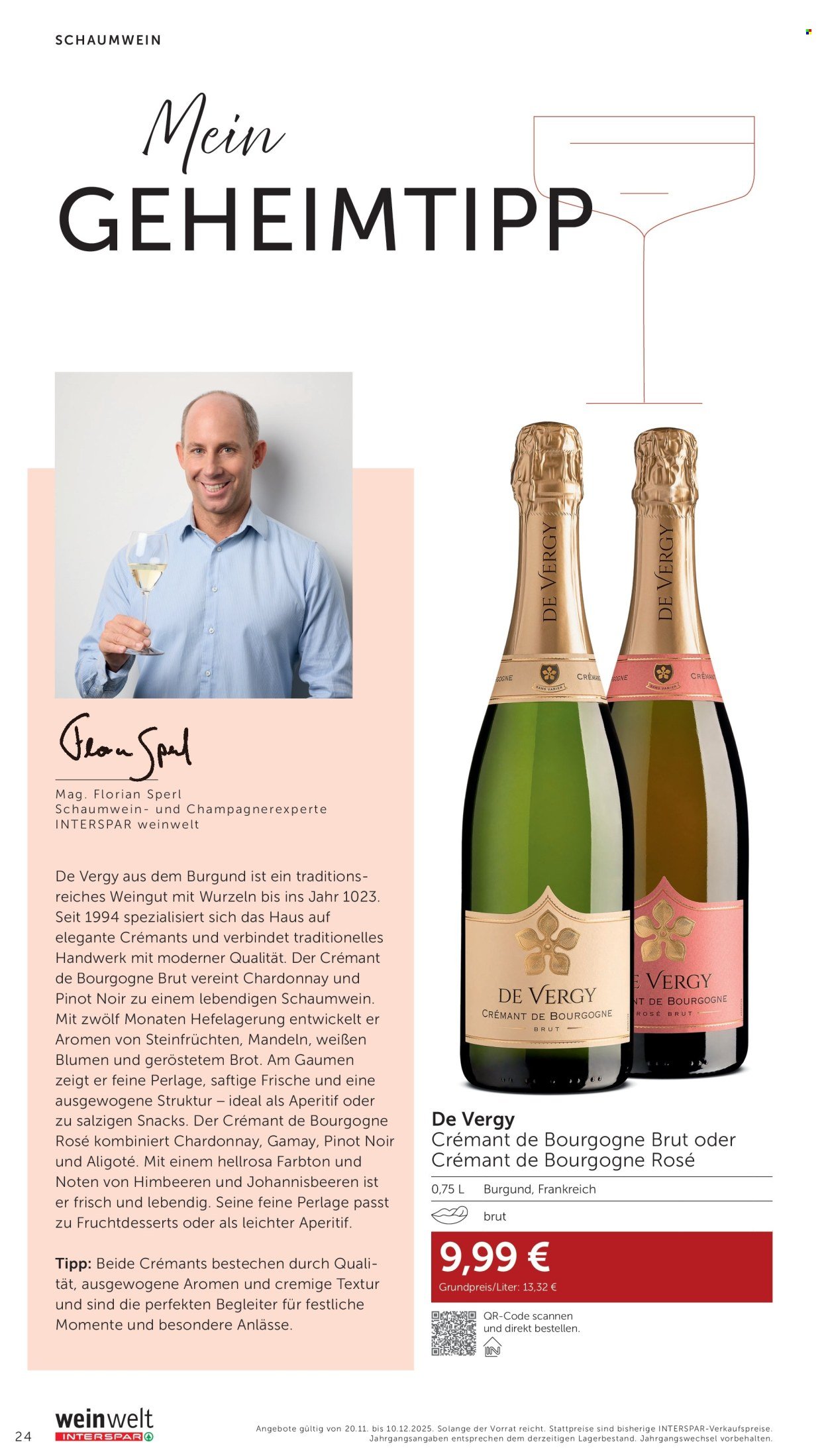 INTERSPAR Flugblatt - weinwelt Bestseller 12-2025