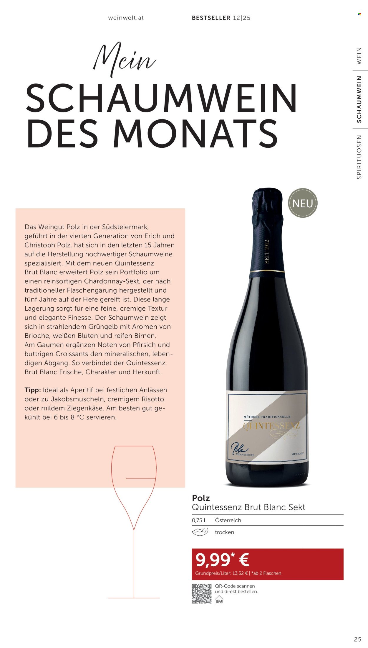 INTERSPAR Flugblatt - weinwelt Bestseller 12-2025