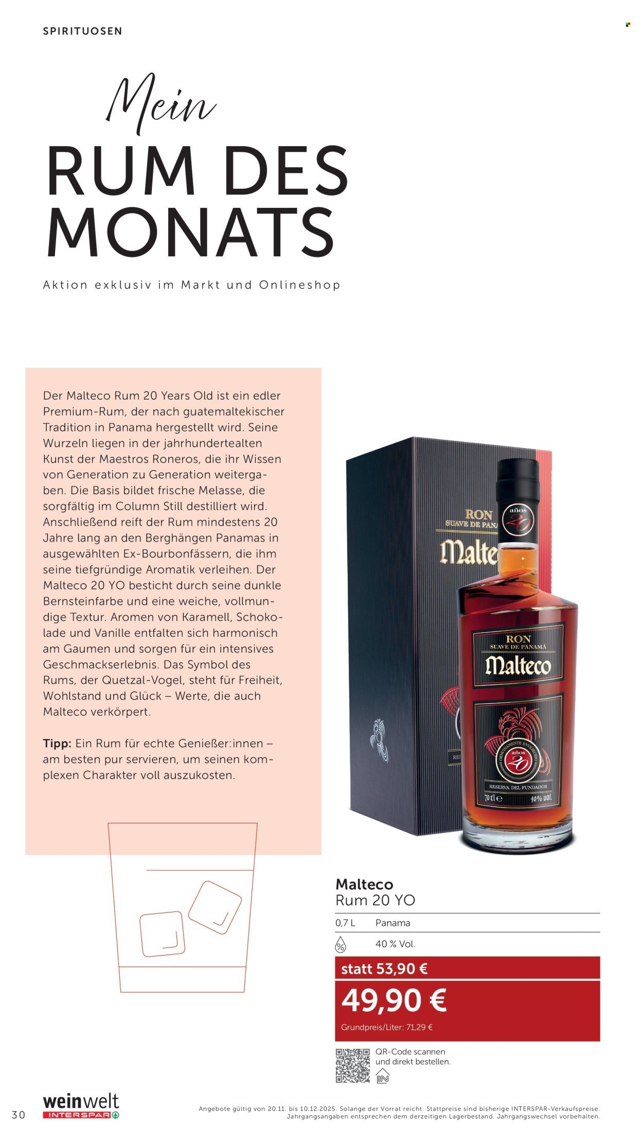 INTERSPAR Flugblatt - weinwelt Bestseller 12-2025