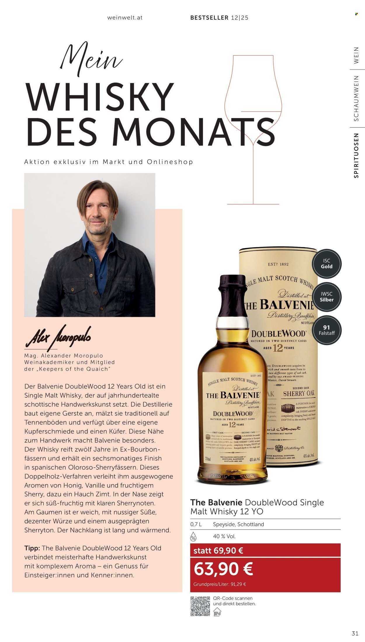 INTERSPAR Flugblatt - weinwelt Bestseller 12-2025