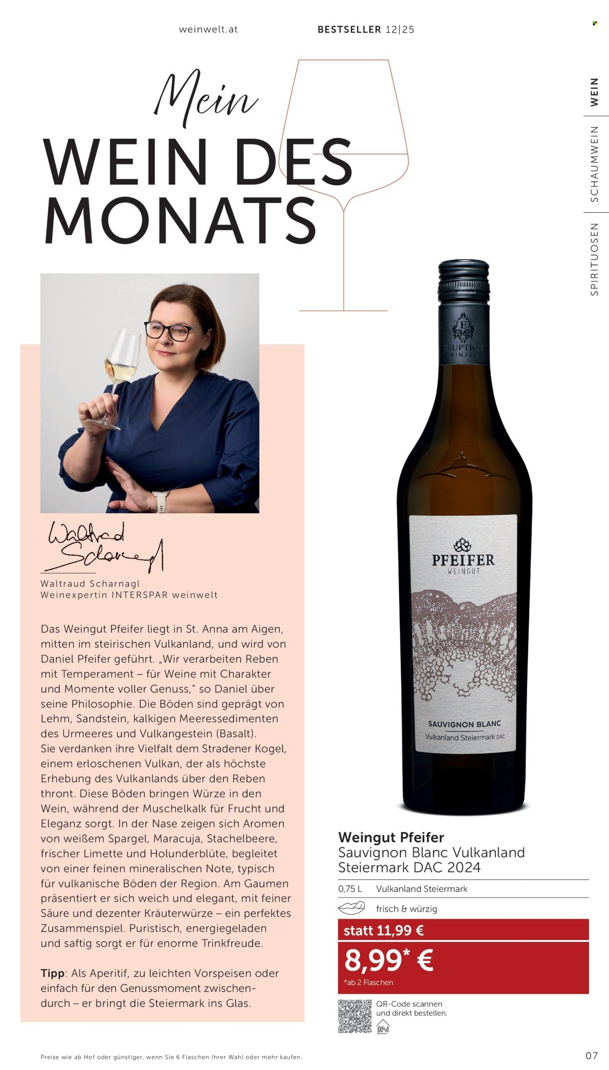 INTERSPAR Flugblatt - weinwelt Bestseller 12-2025