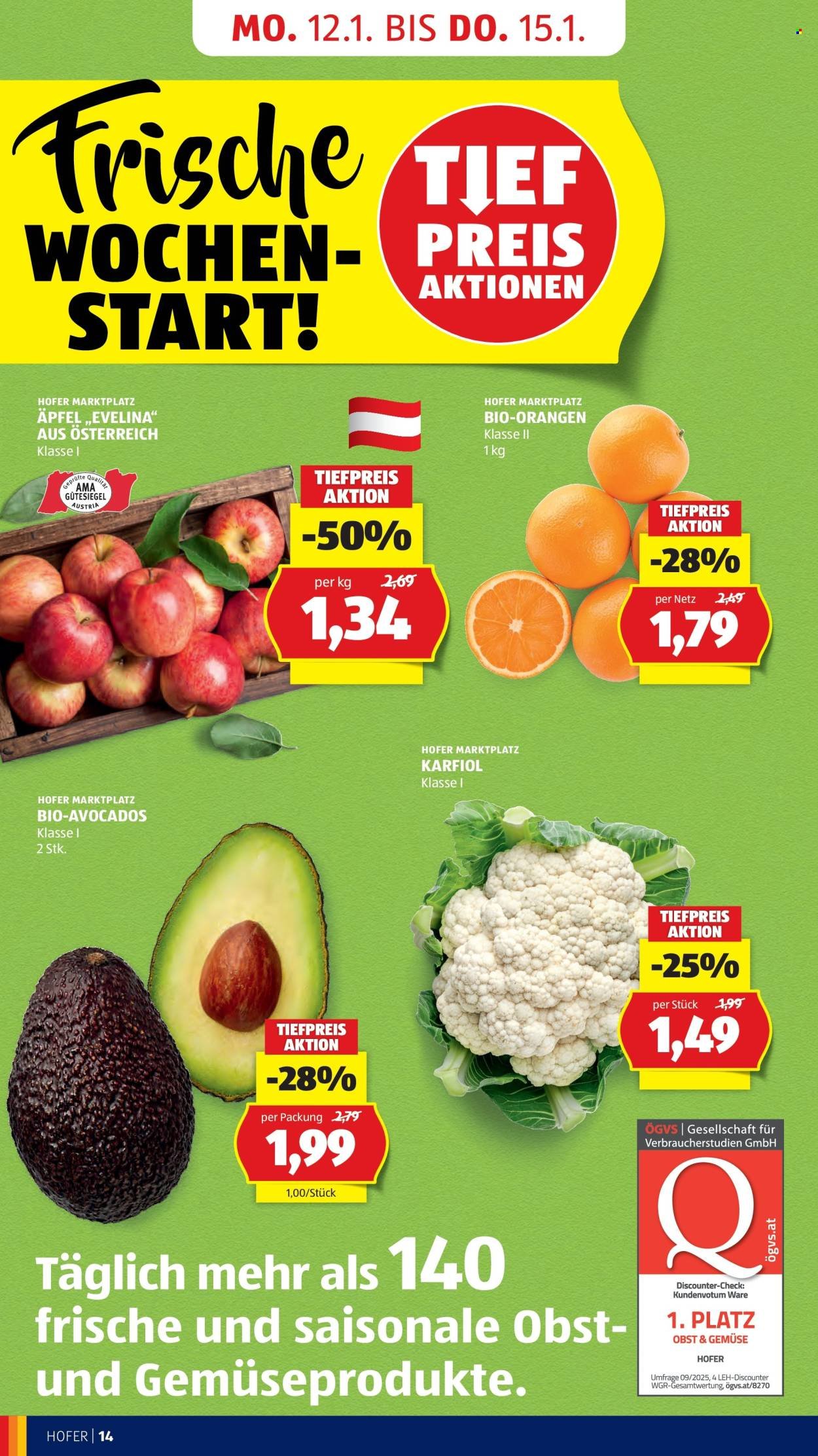 HOFER Flugblatt - Ab Freitag, 9.1.2026