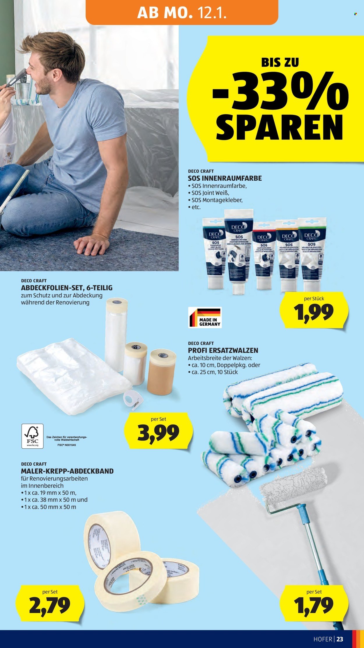 HOFER Flugblatt - Ab Freitag, 9.1.2026