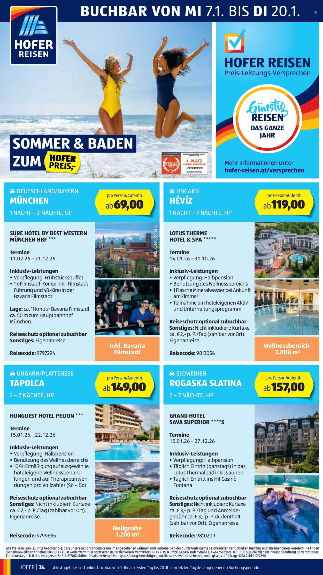 HOFER Flugblatt - Ab Freitag, 9.1.2026