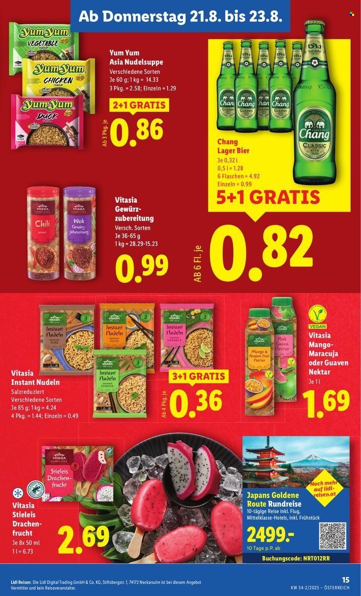 LIDL Flugblatt - Ab Donnerstag, 21.8.2025 (2025-08-21 - 2025-08-27)