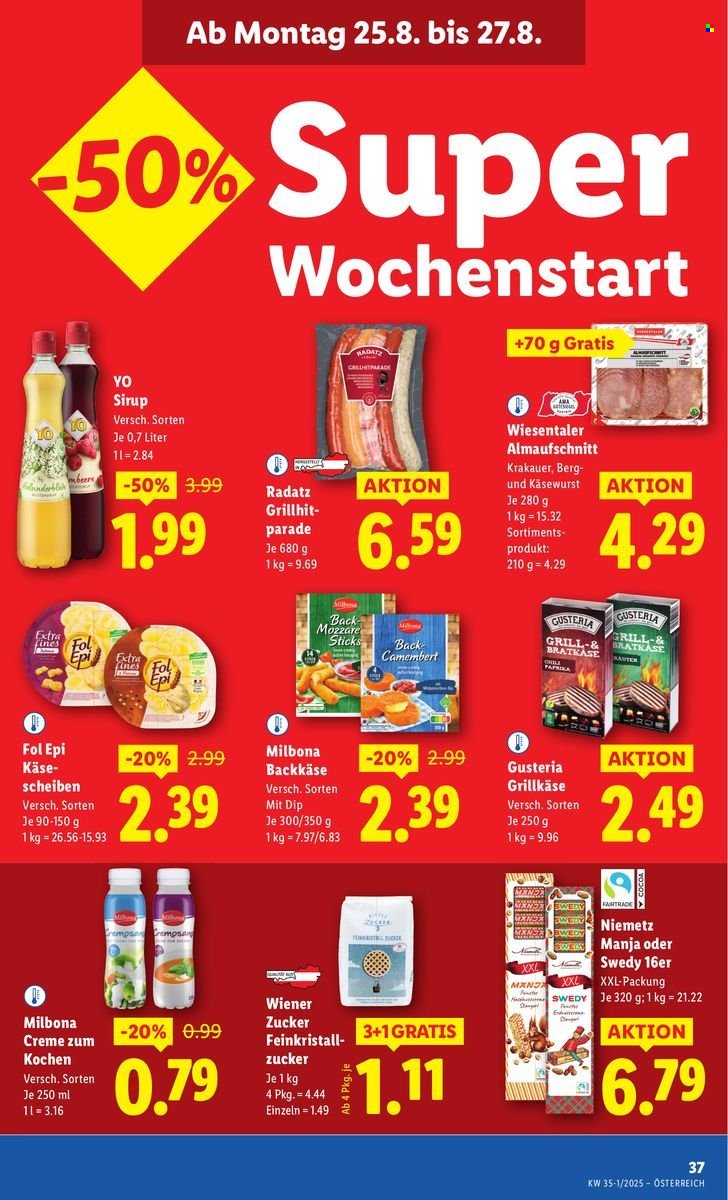 LIDL Flugblatt - Ab Donnerstag, 21.8.2025 (2025-08-21 - 2025-08-27)