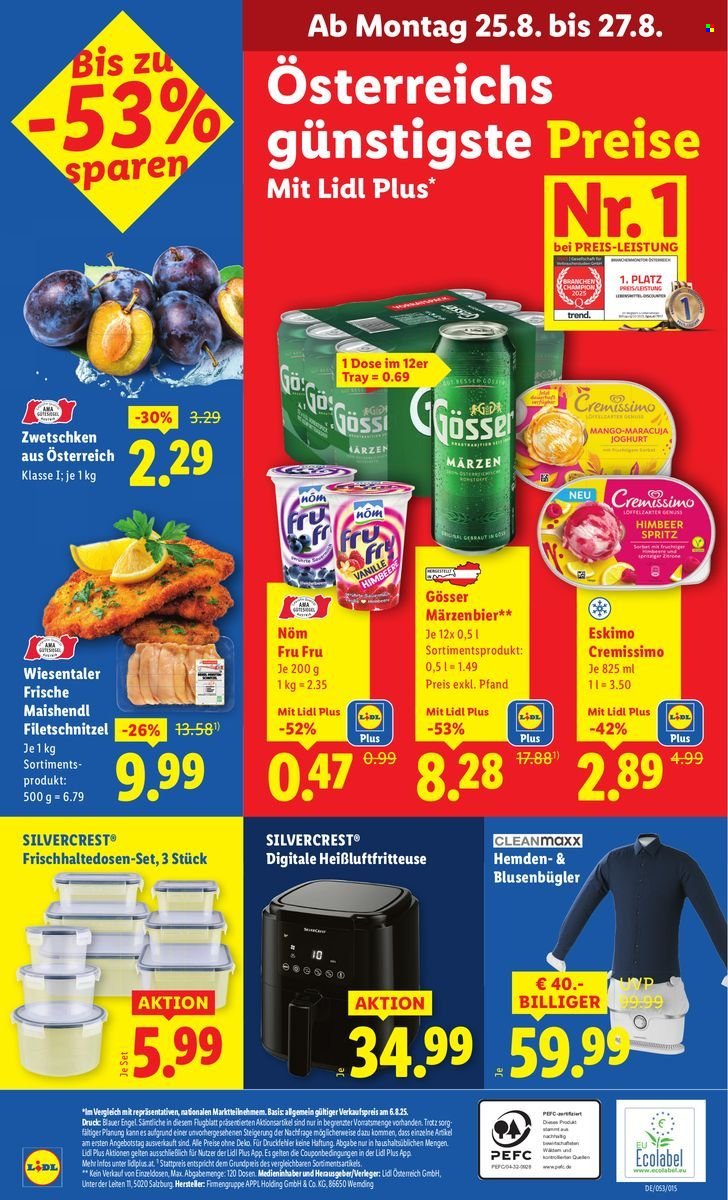 LIDL Flugblatt - Ab Donnerstag, 21.8.2025 (2025-08-21 - 2025-08-27)
