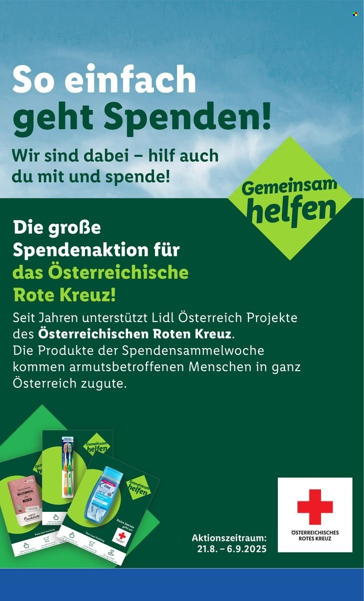 LIDL Flugblatt - Ab Donnerstag, 21.8.2025 (2025-08-21 - 2025-08-27)