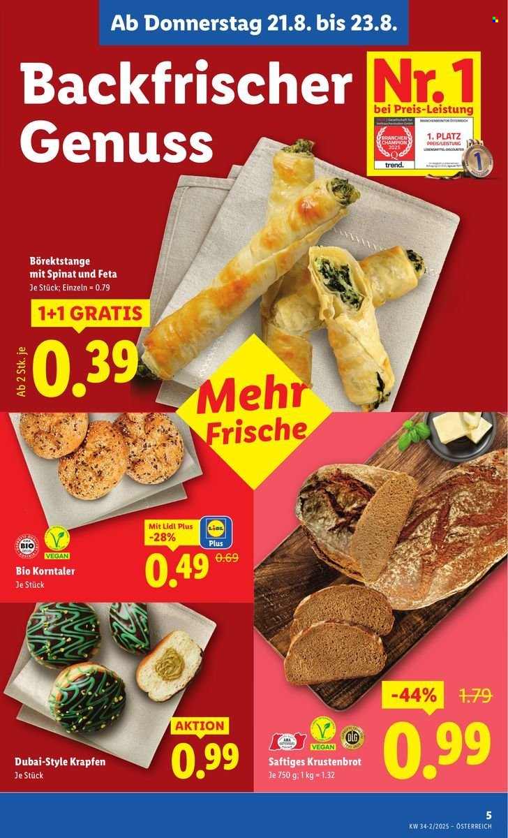 LIDL Flugblatt - Ab Donnerstag, 21.8.2025 (2025-08-21 - 2025-08-27)