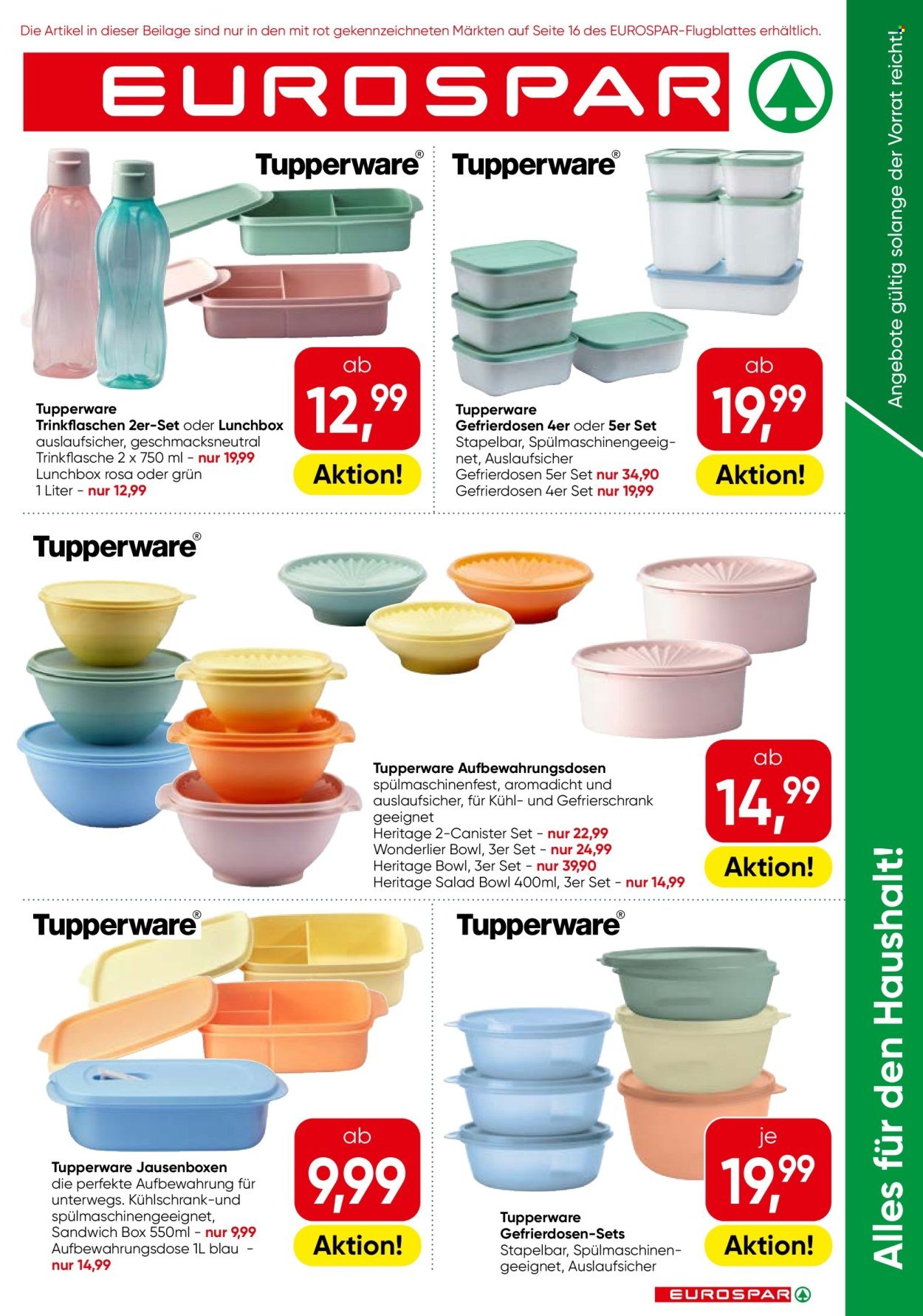 EUROSPAR Flugblatt - Ab Donnerstag, 10.9.2026