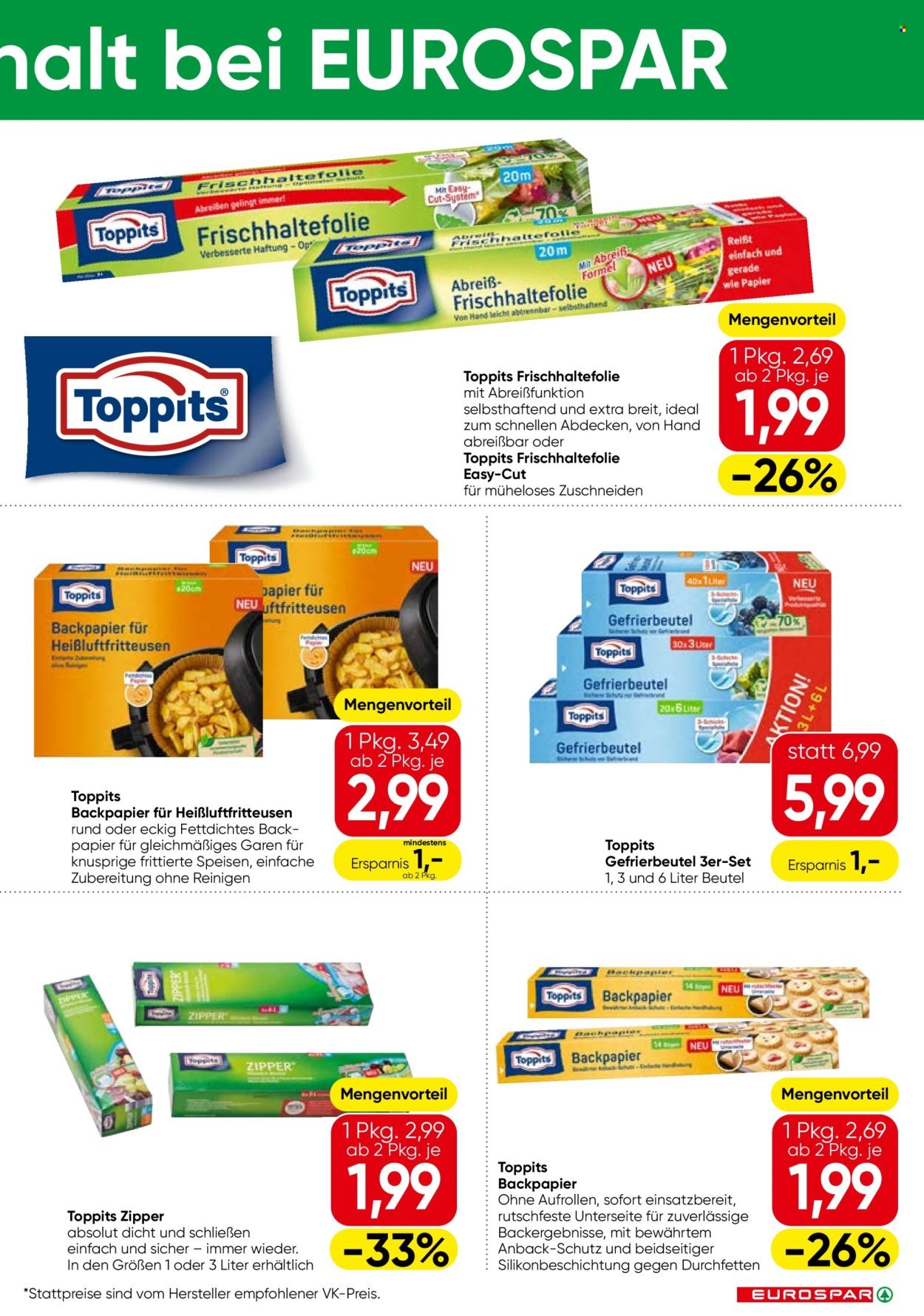 EUROSPAR Flugblatt - Ab Donnerstag, 10.9.2026