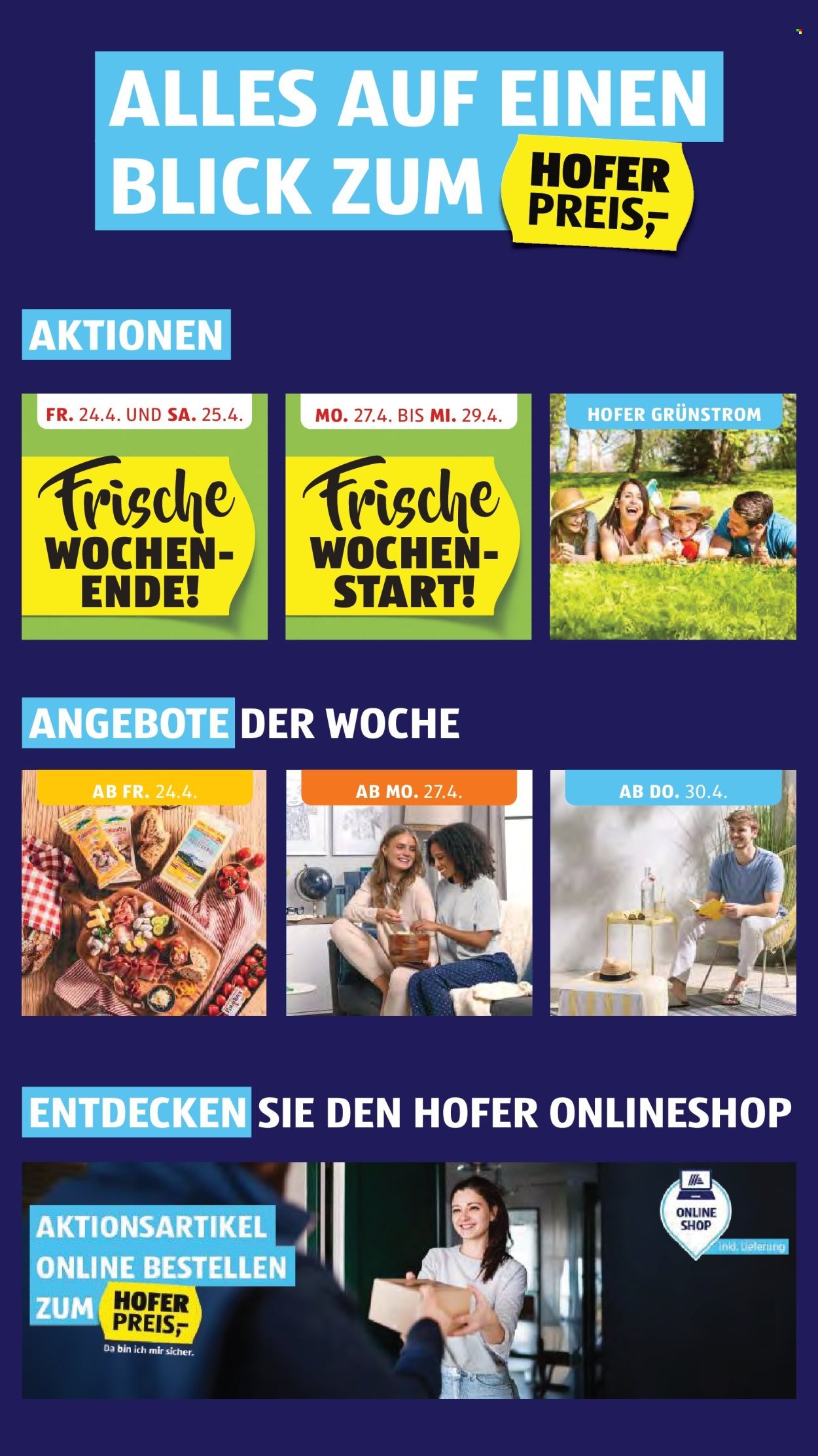 HOFER Flugblatt - Ab Mittwoch, 22.4.2026