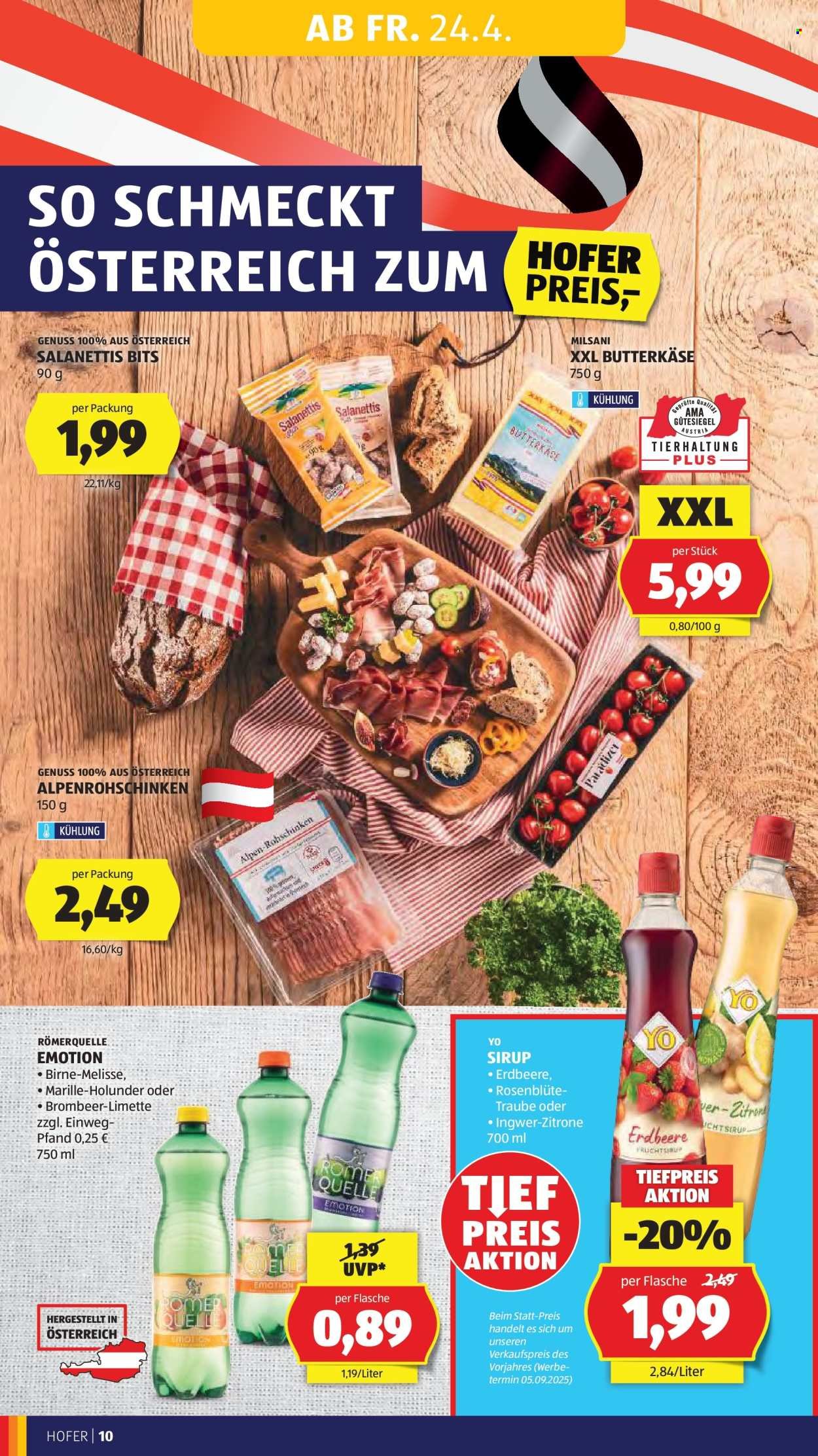 HOFER Flugblatt - Ab Mittwoch, 22.4.2026