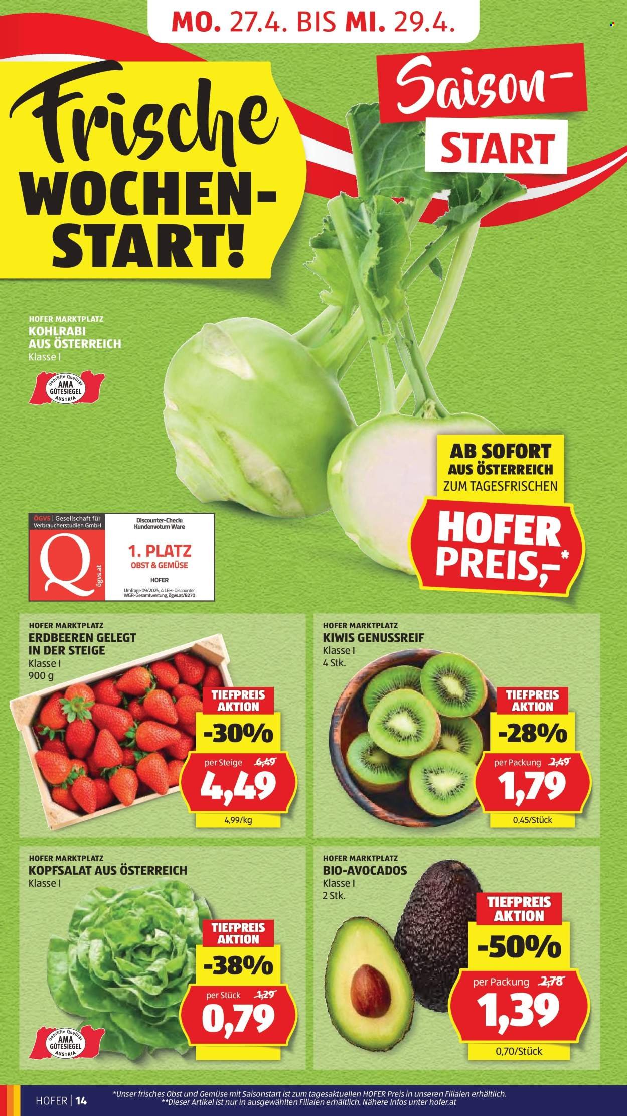 HOFER Flugblatt - Ab Mittwoch, 22.4.2026