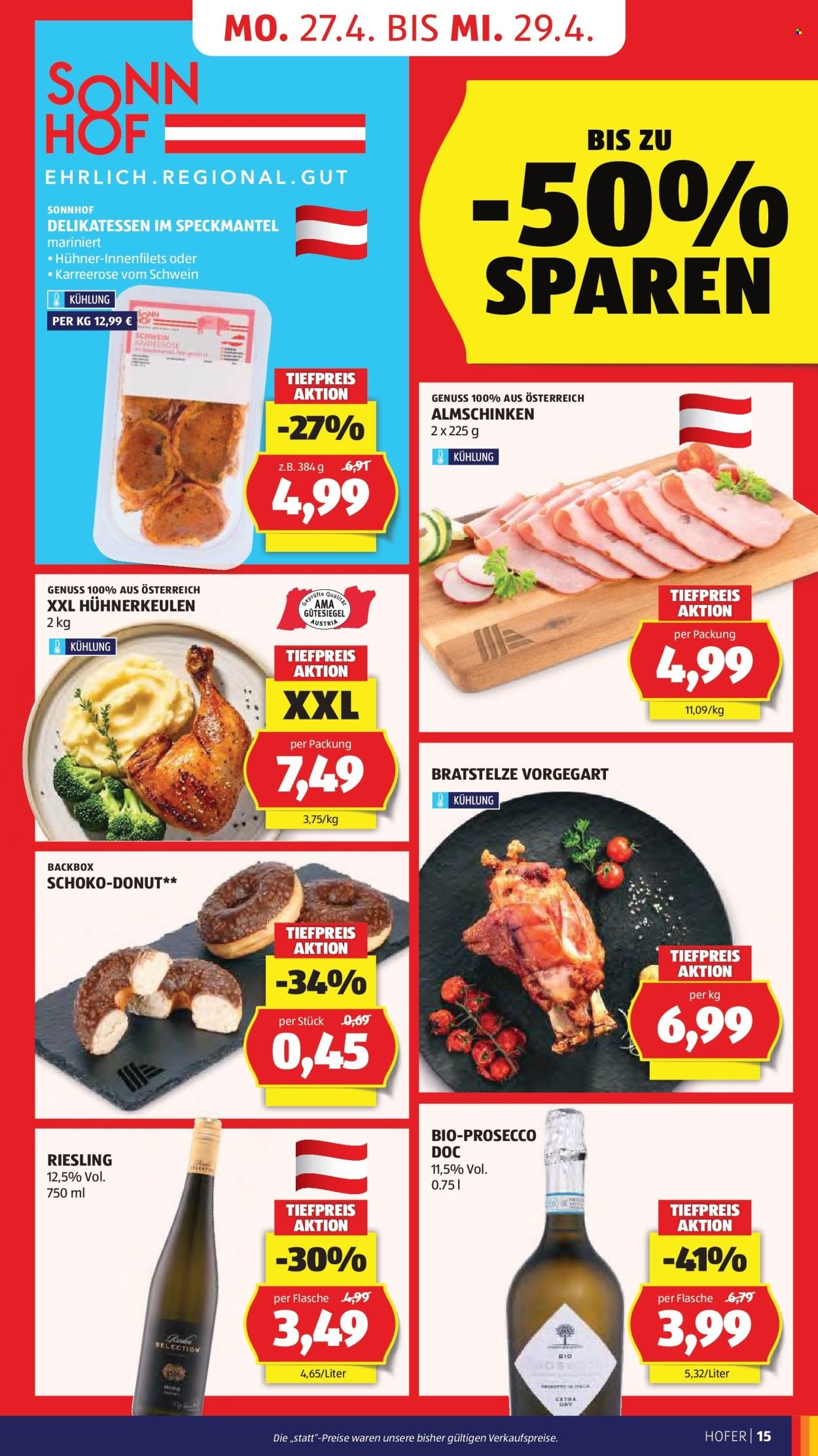 HOFER Flugblatt - Ab Mittwoch, 22.4.2026