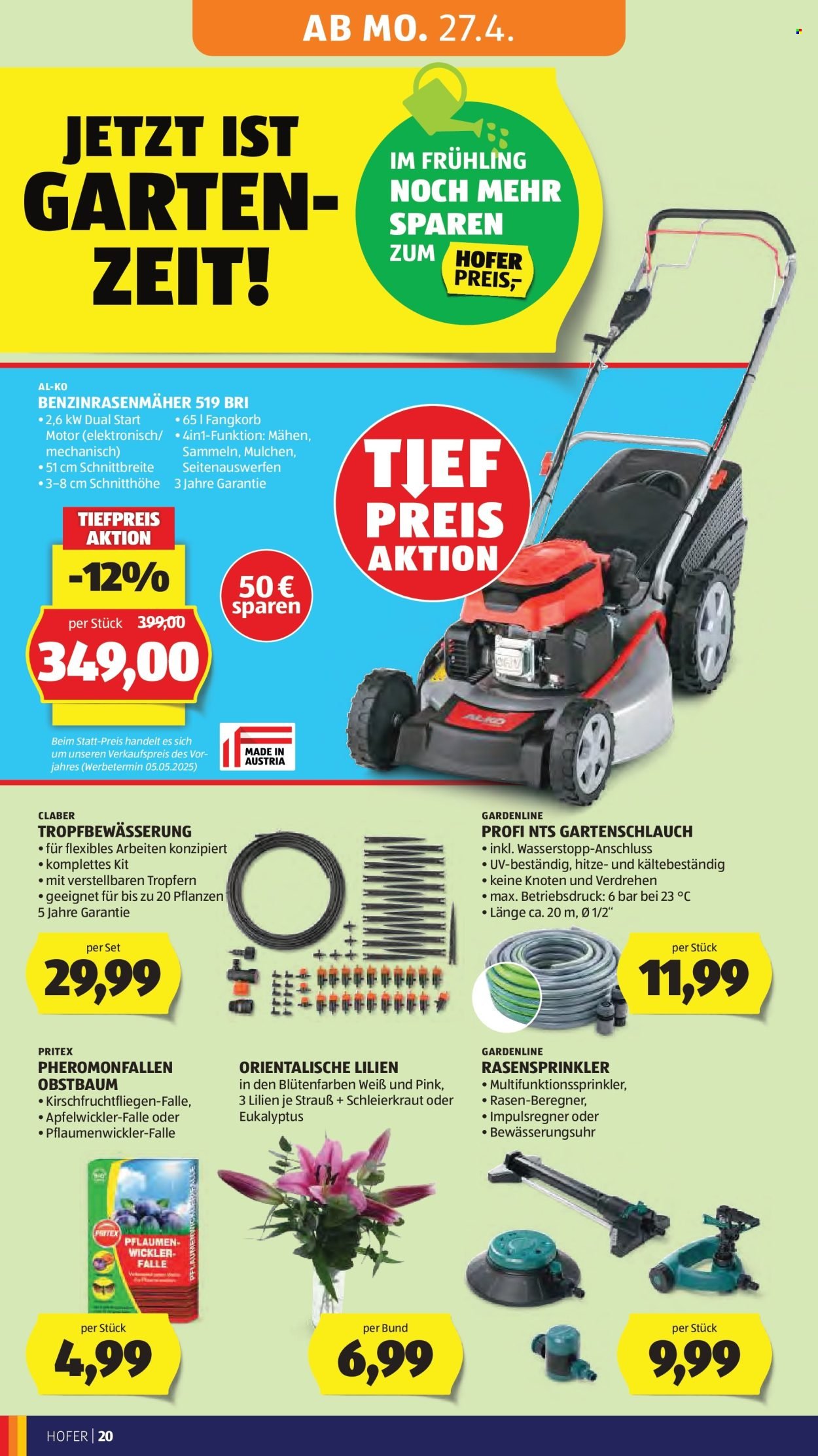 HOFER Flugblatt - Ab Mittwoch, 22.4.2026