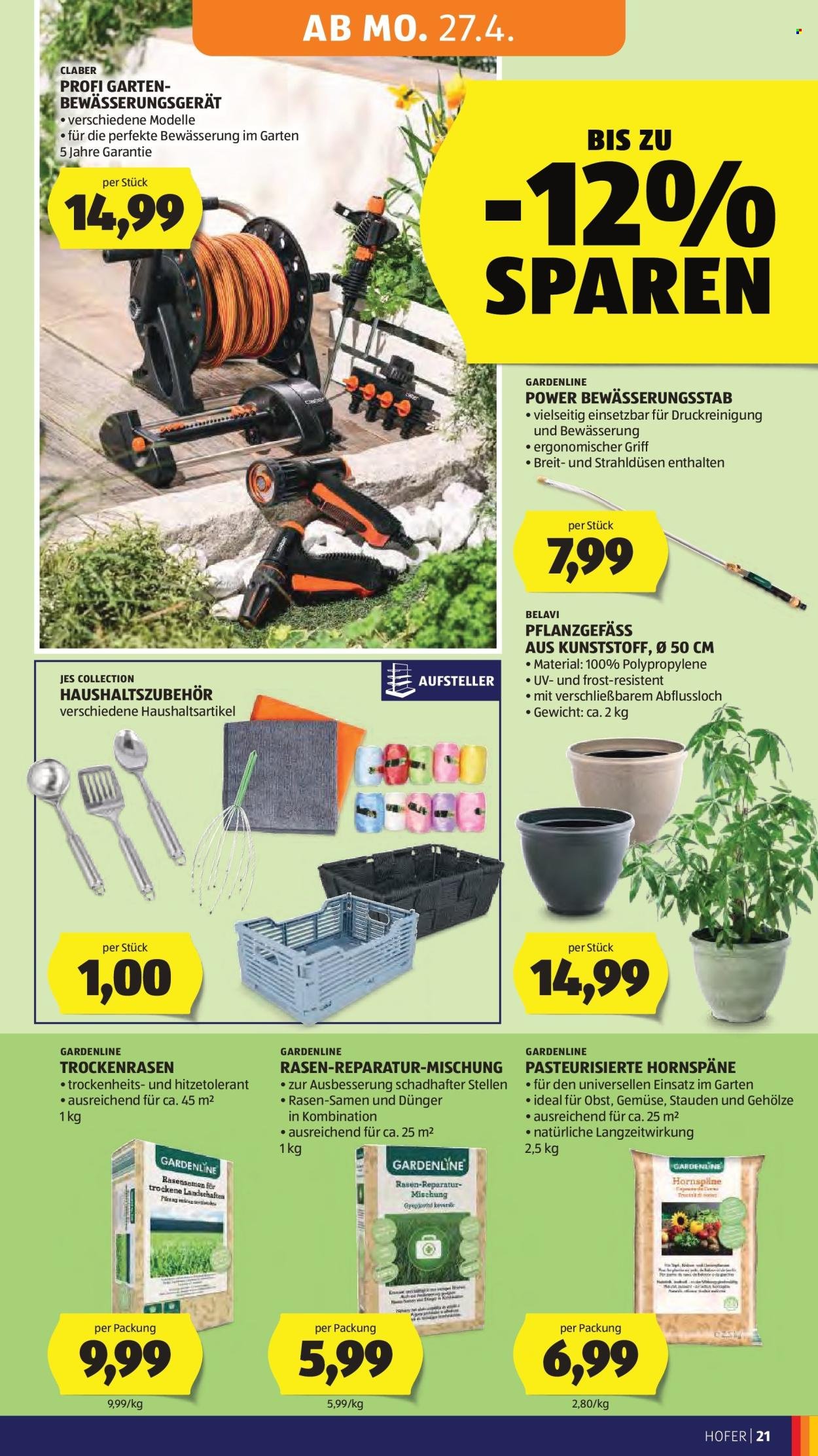 HOFER Flugblatt - Ab Mittwoch, 22.4.2026