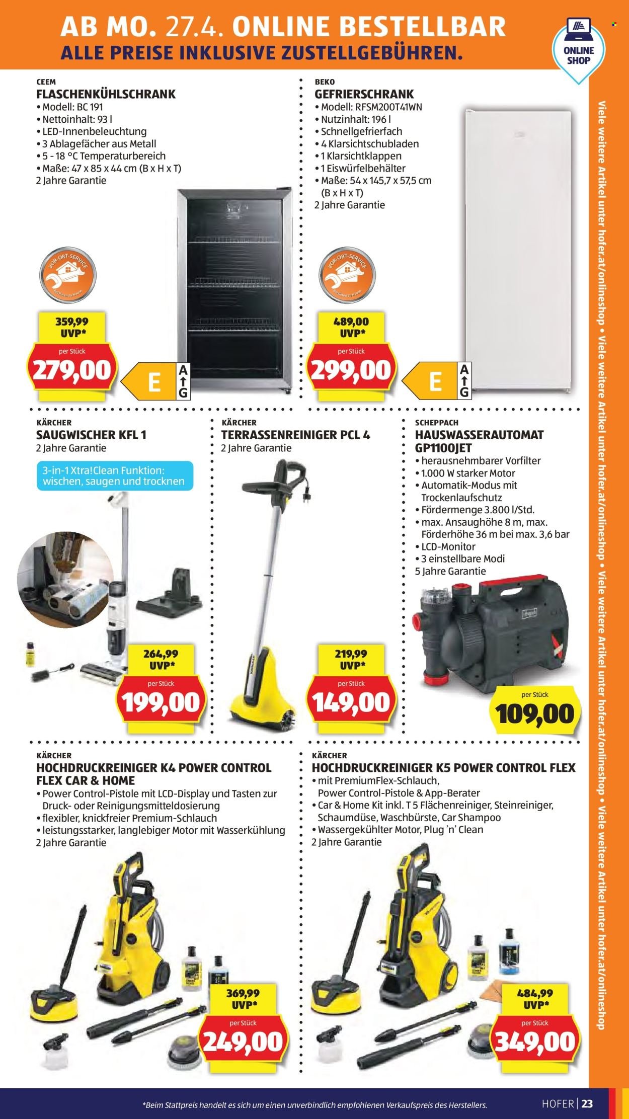 HOFER Flugblatt - Ab Mittwoch, 22.4.2026