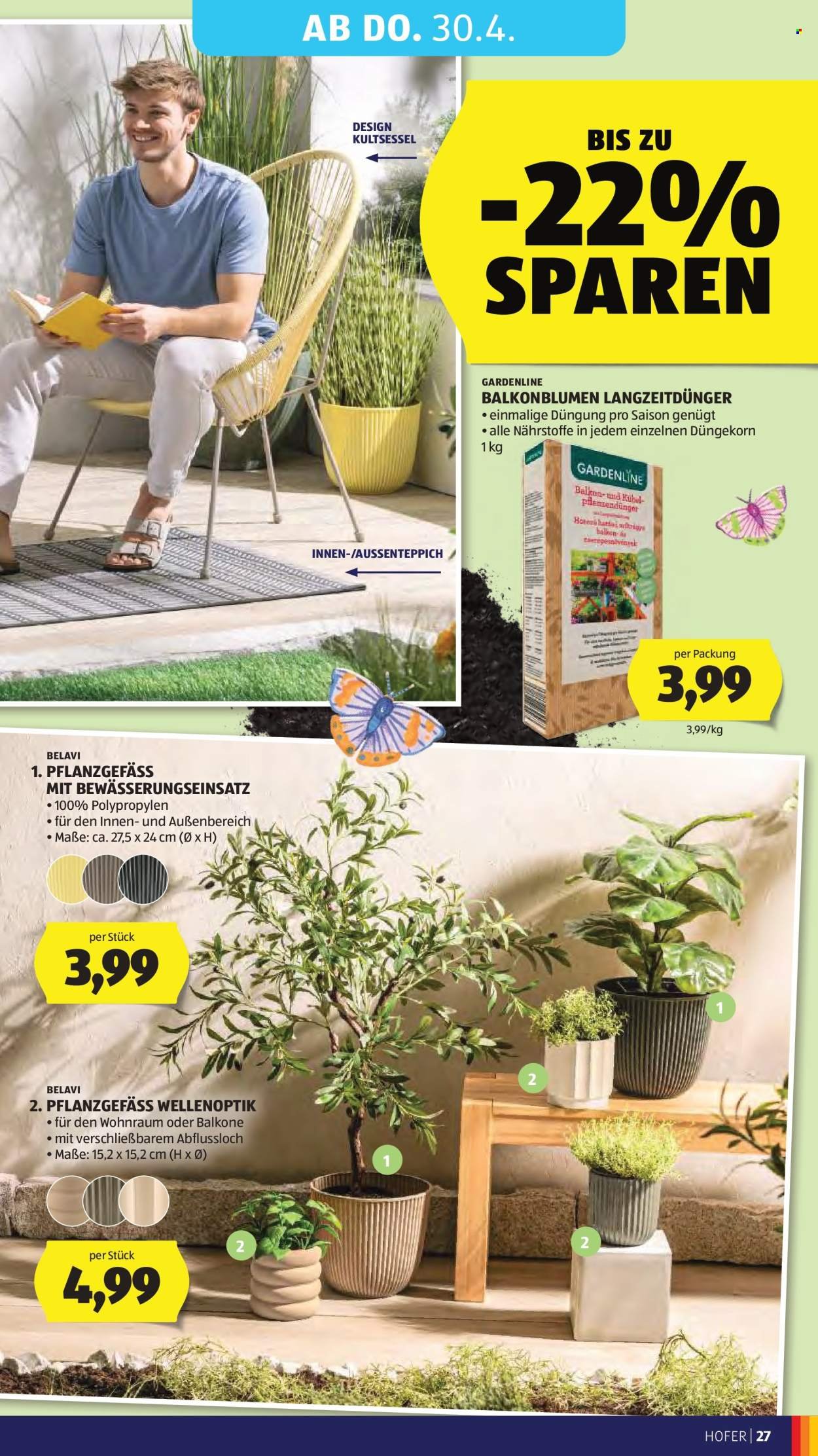 HOFER Flugblatt - Ab Mittwoch, 22.4.2026