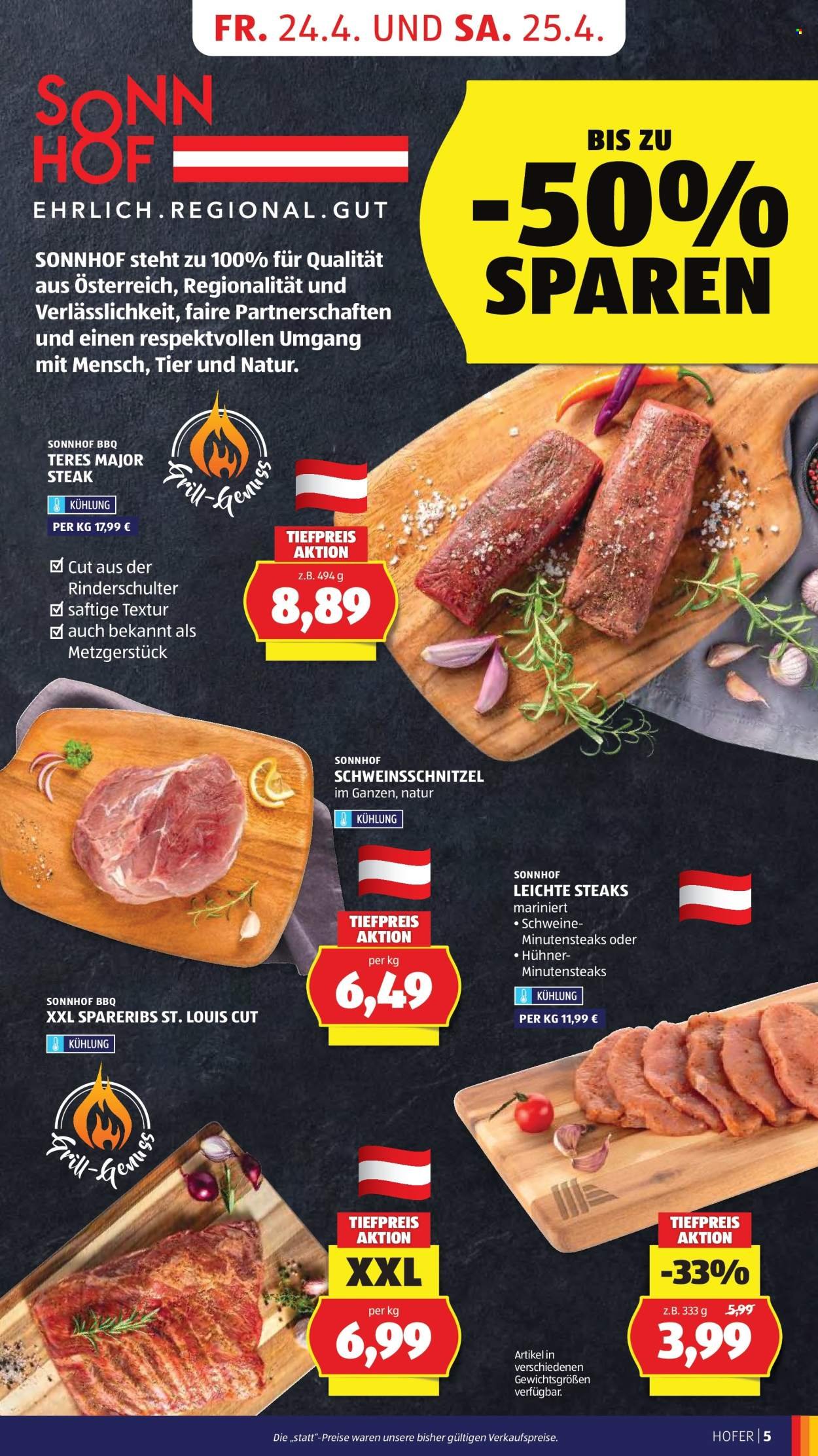 HOFER Flugblatt - Ab Mittwoch, 22.4.2026