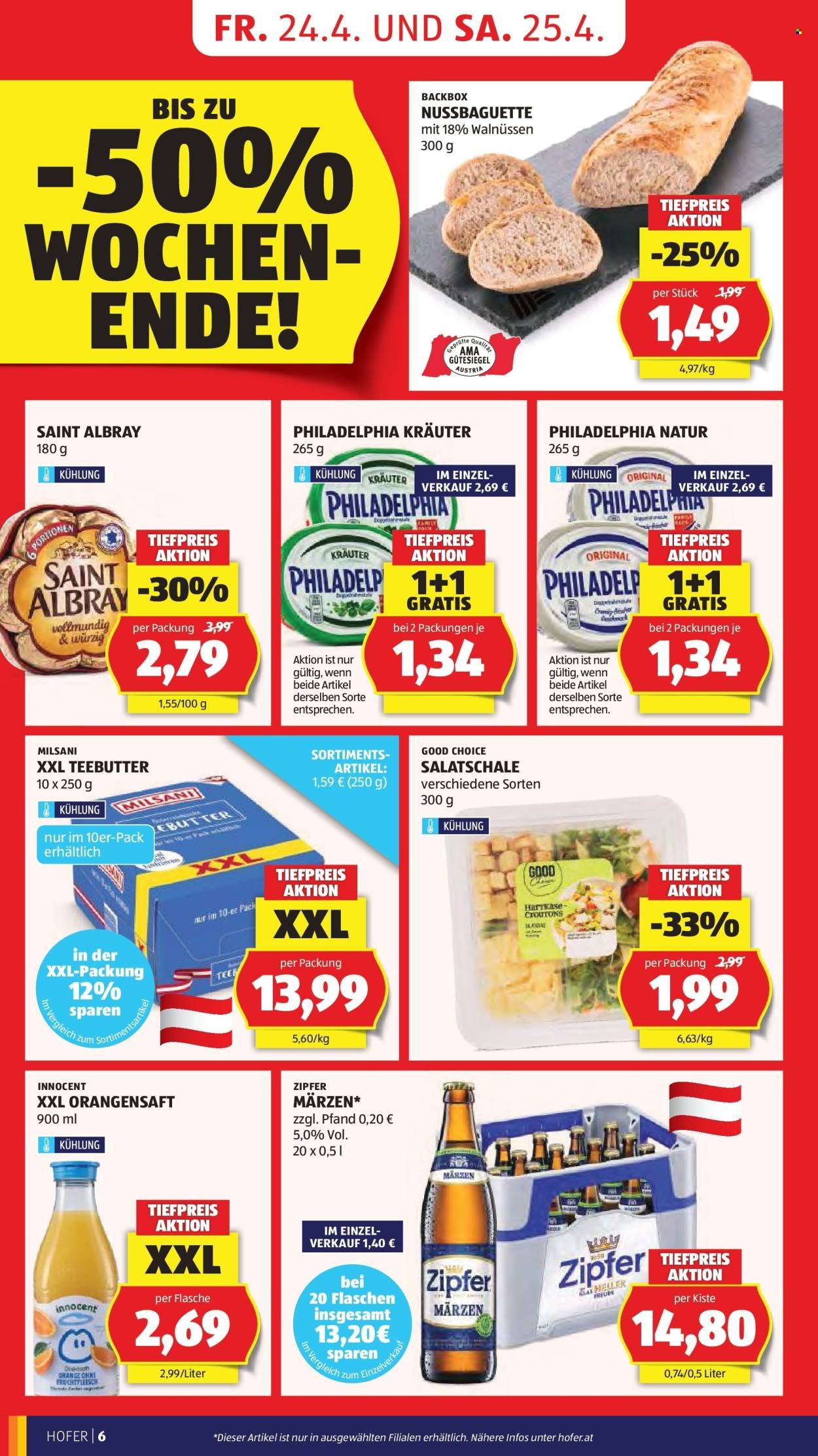 HOFER Flugblatt - Ab Mittwoch, 22.4.2026