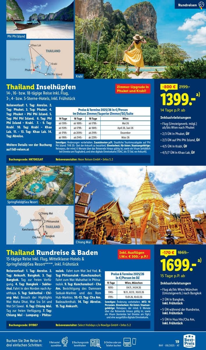 LIDL Flugblatt - Reisen - September Reise-Highlights (2025-08-29)