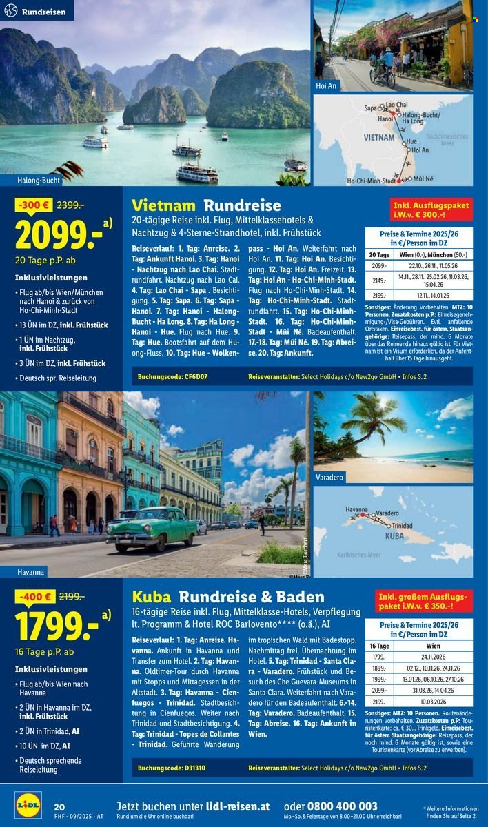 LIDL Flugblatt - Reisen - September Reise-Highlights (2025-08-29)