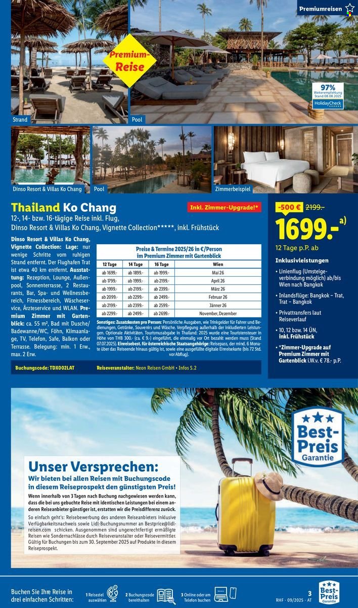 LIDL Flugblatt - Reisen - September Reise-Highlights (2025-08-29)