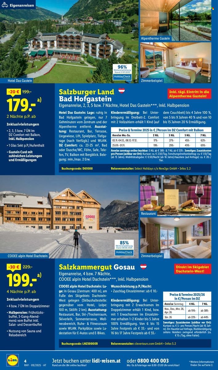 LIDL Flugblatt - Reisen - September Reise-Highlights (2025-08-29)