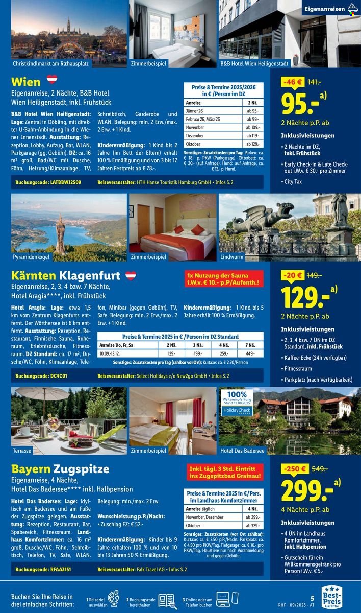 LIDL Flugblatt - Reisen - September Reise-Highlights (2025-08-29)
