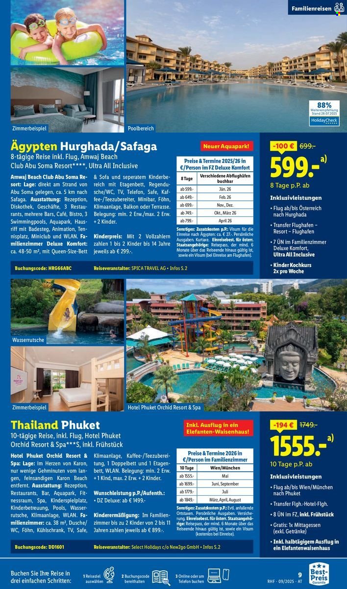 LIDL Flugblatt - Reisen - September Reise-Highlights (2025-08-29)
