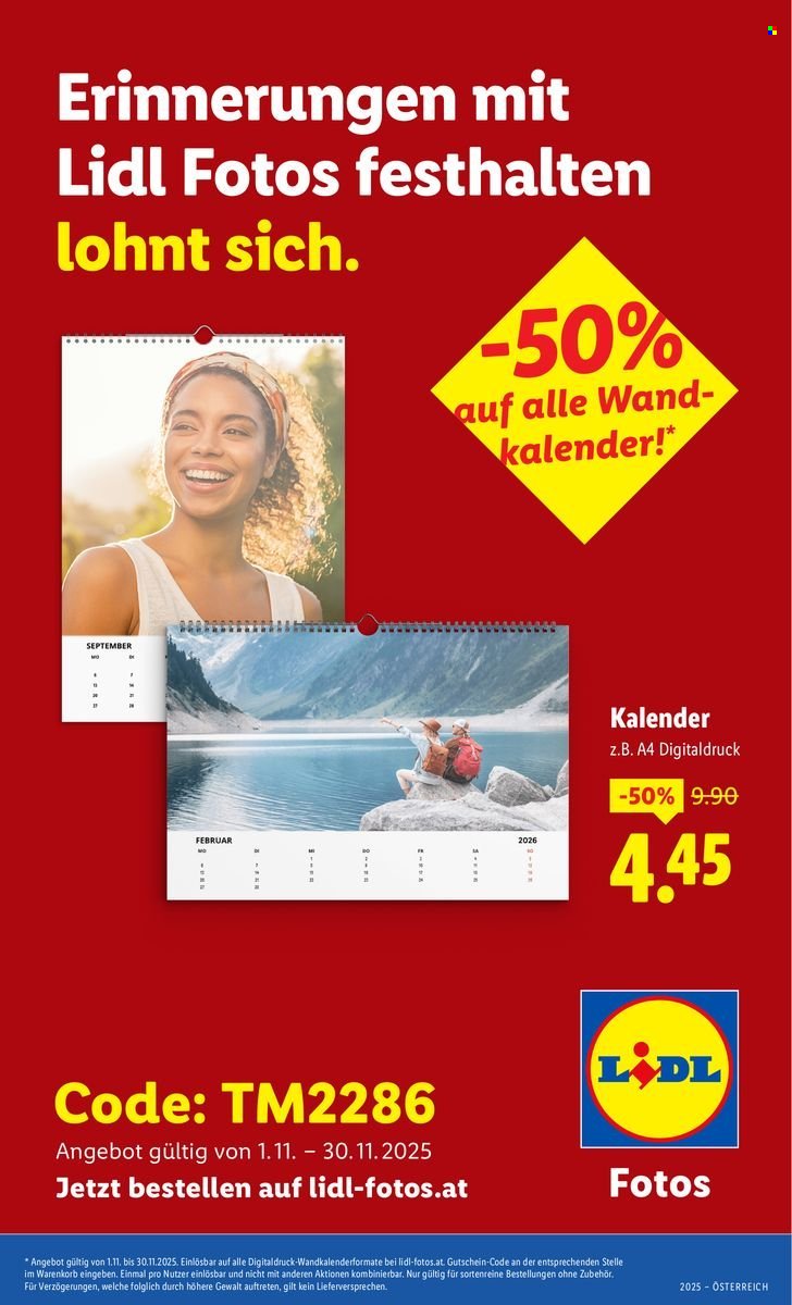 LIDL Flugblatt - Erinnerungen festhalten (2025-11-01 - 2025-11-30) | 1