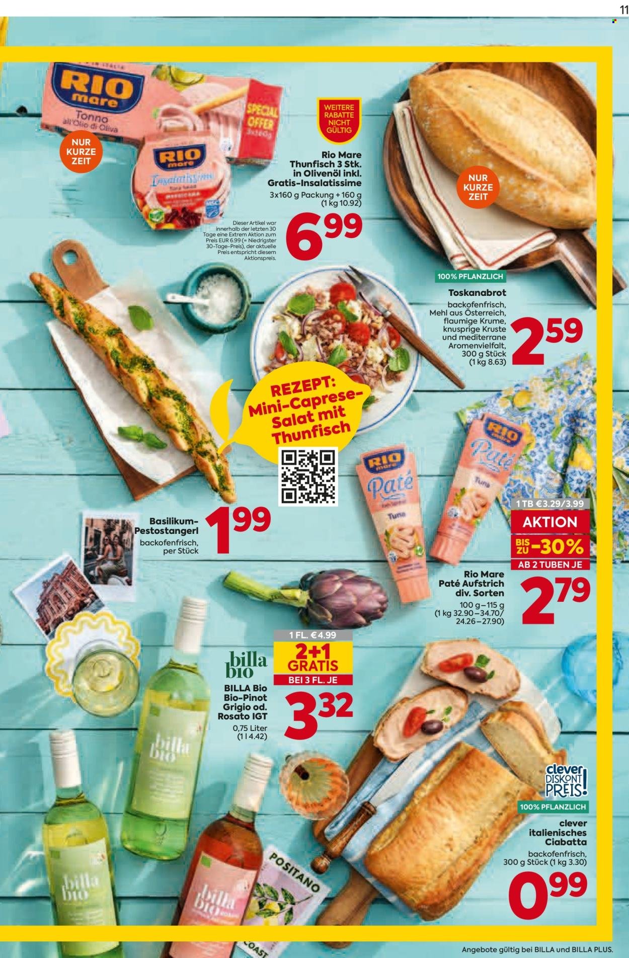 BILLA Flugblatt - Italien