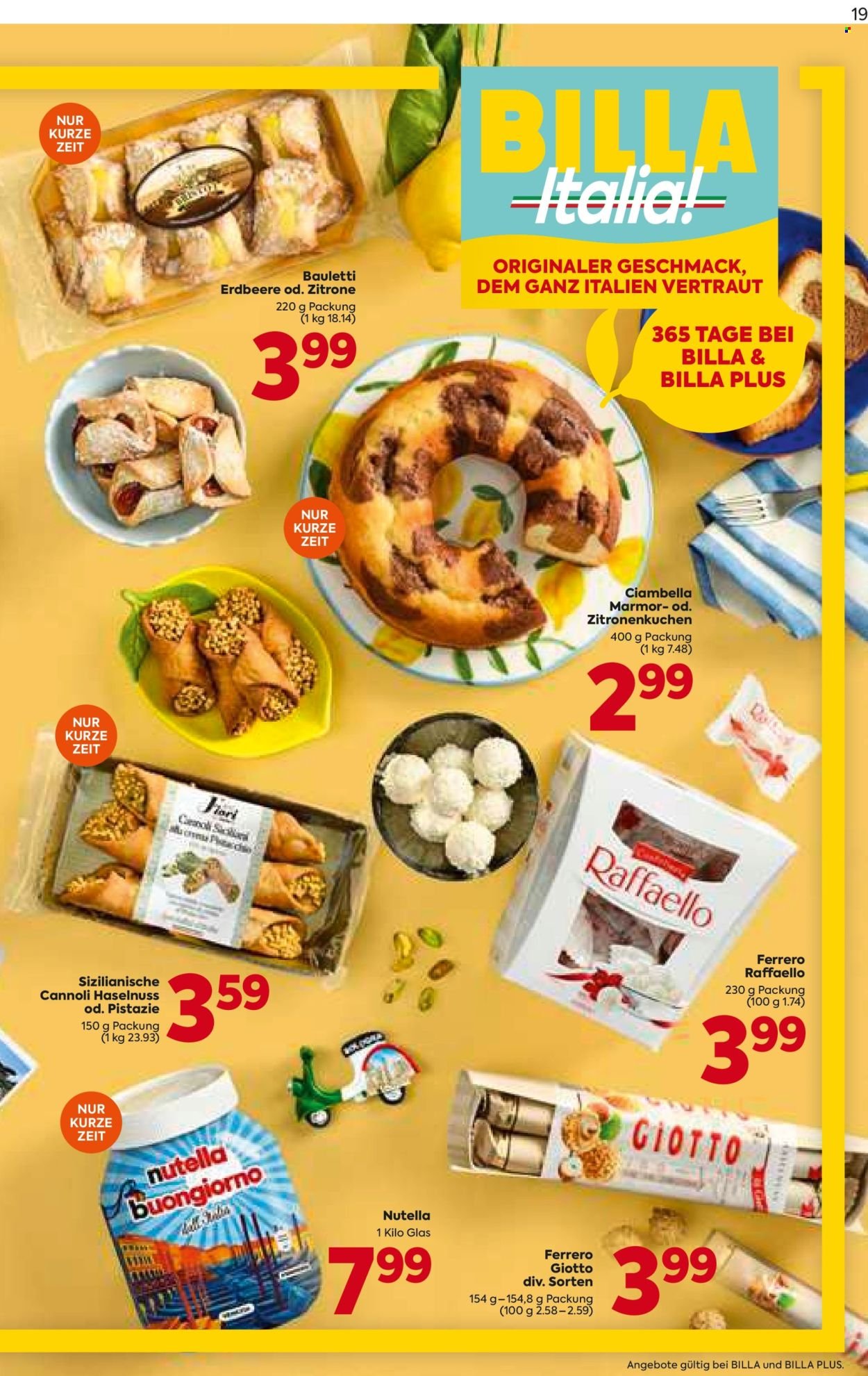 BILLA Flugblatt - Italien
