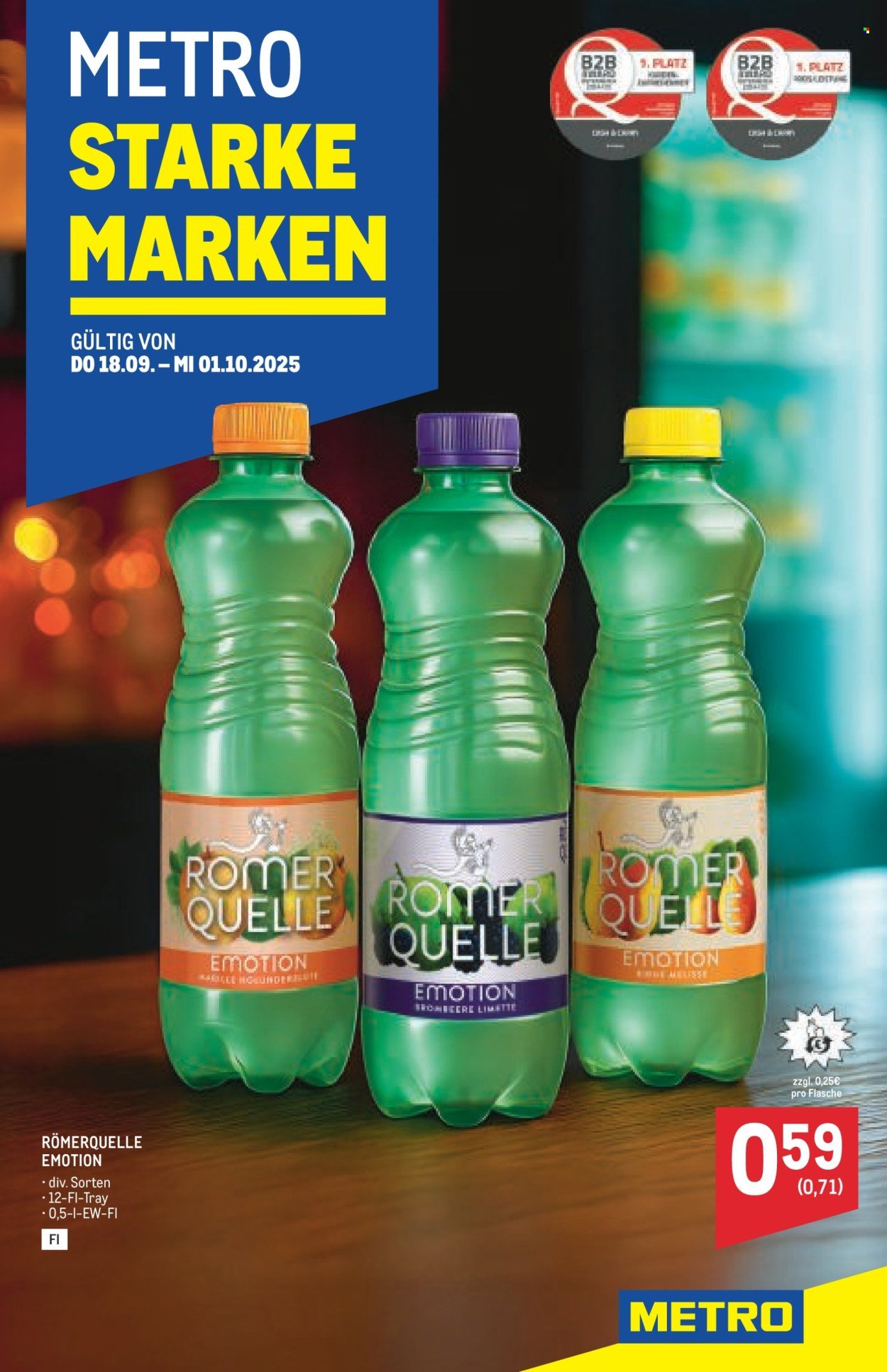 METRO Flugblatt - Starke Marken (2025-09-18 - 2025-10-01)