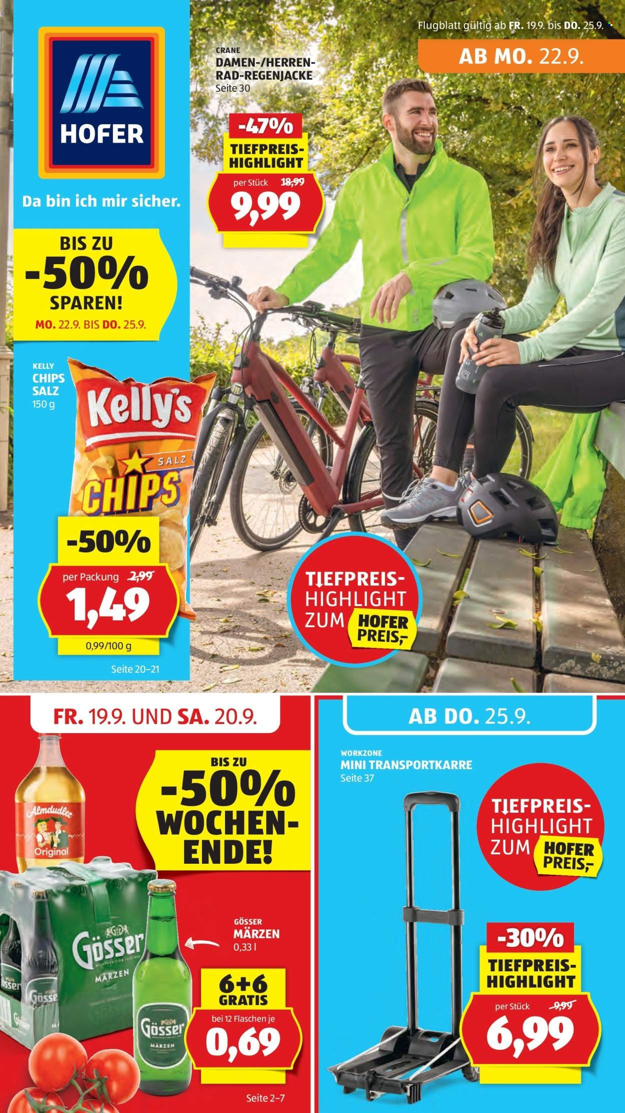 HOFER Flugblatt - Ab Freitag, 19.9.2025 (2025-09-19 - 2025-09-25) | 1