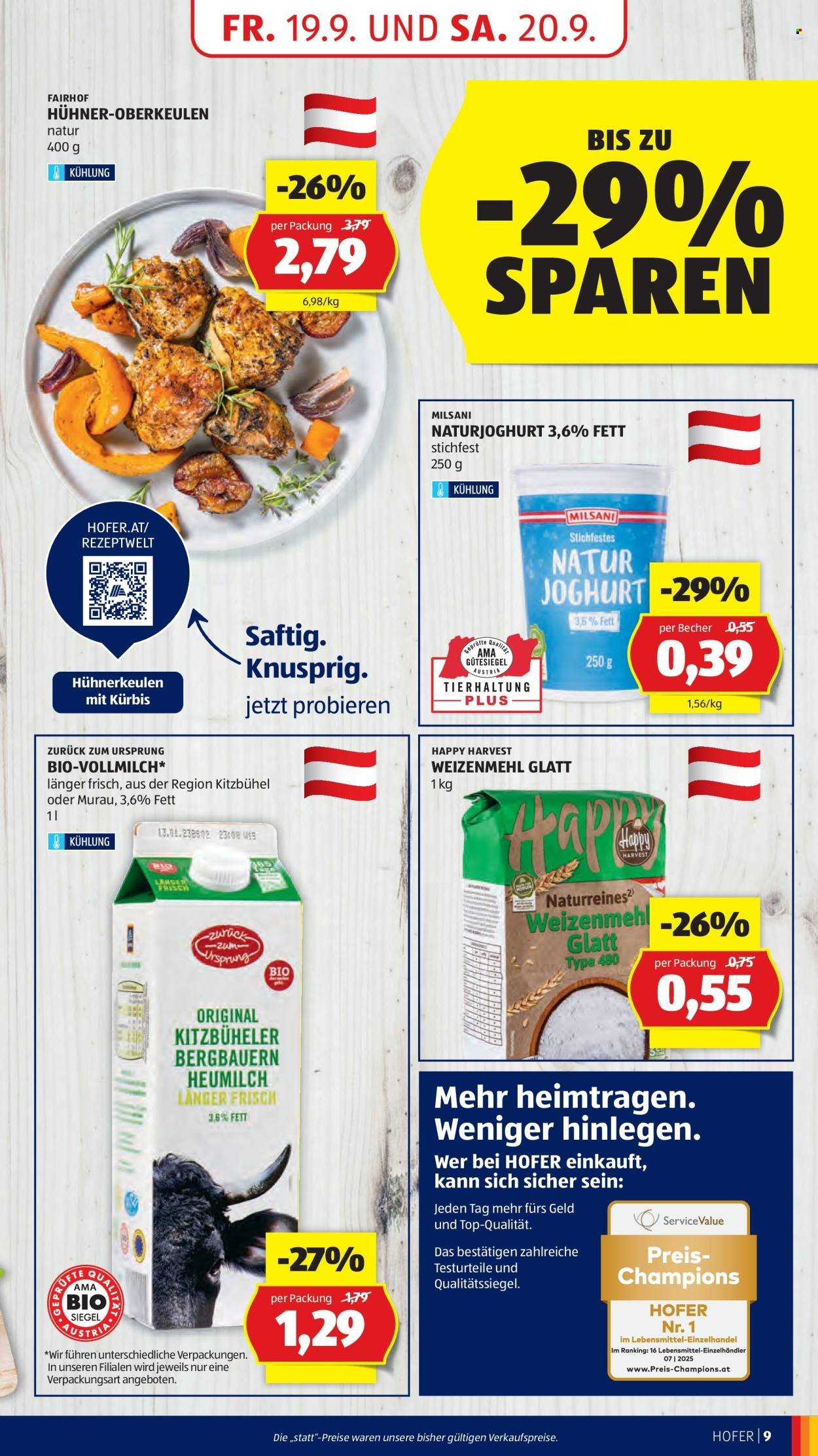 HOFER Flugblatt - Ab Freitag, 19.9.2025 (2025-09-19 - 2025-09-25)