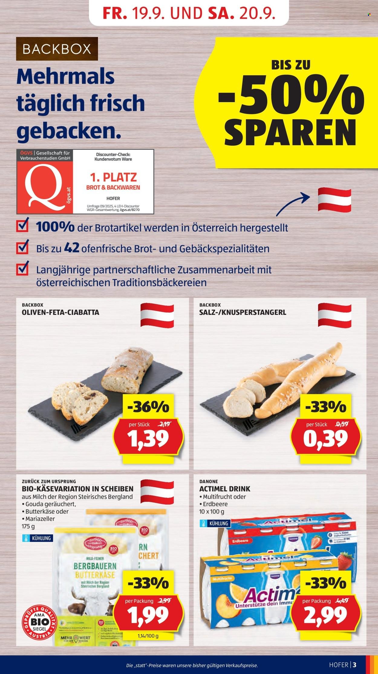 HOFER Flugblatt - Ab Freitag, 19.9.2025 (2025-09-19 - 2025-09-25)
