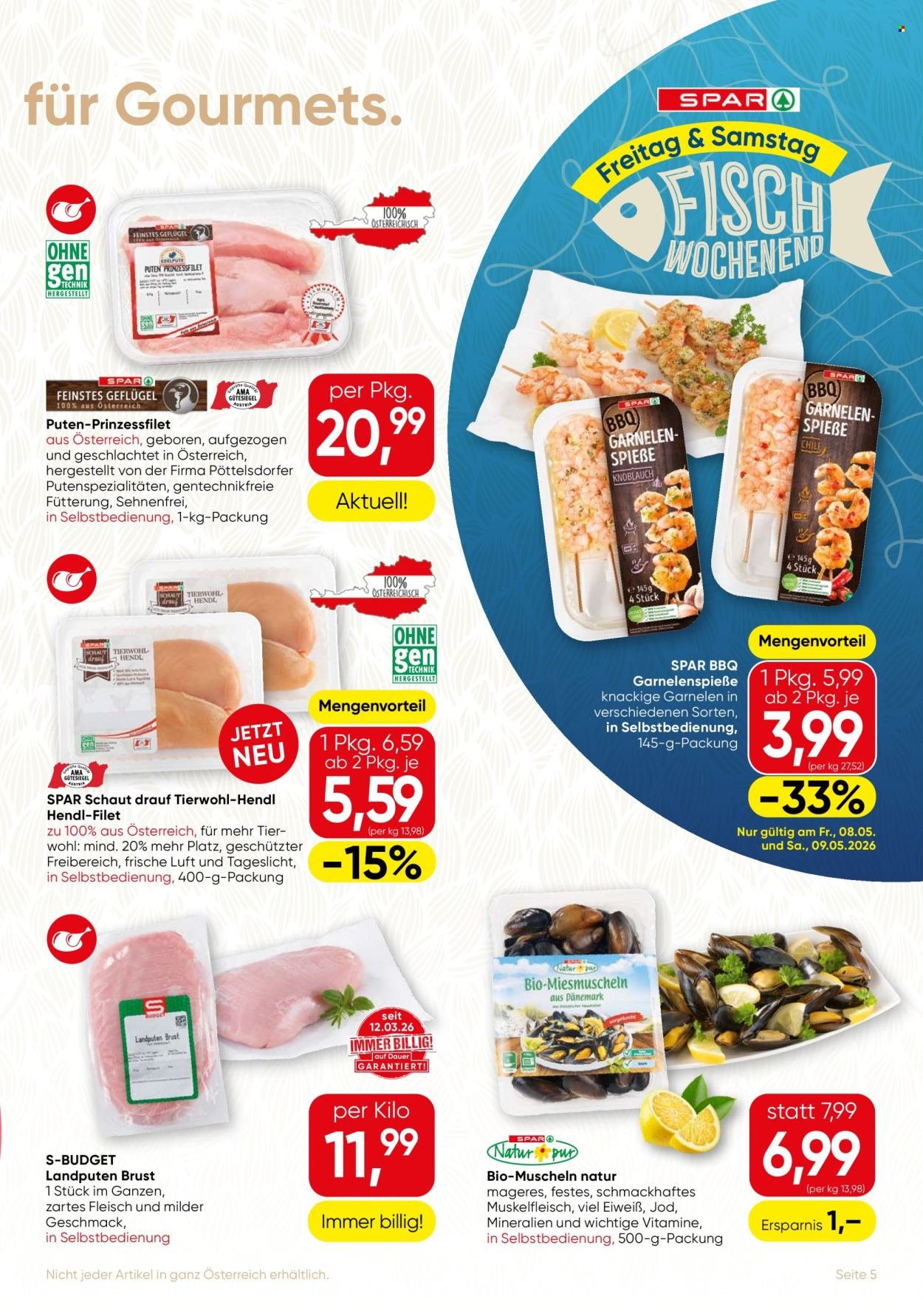 SPAR Flugblatt - Gourmet