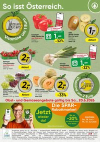 SPAR Flugblatt - Ab Montag, 15.6.2026