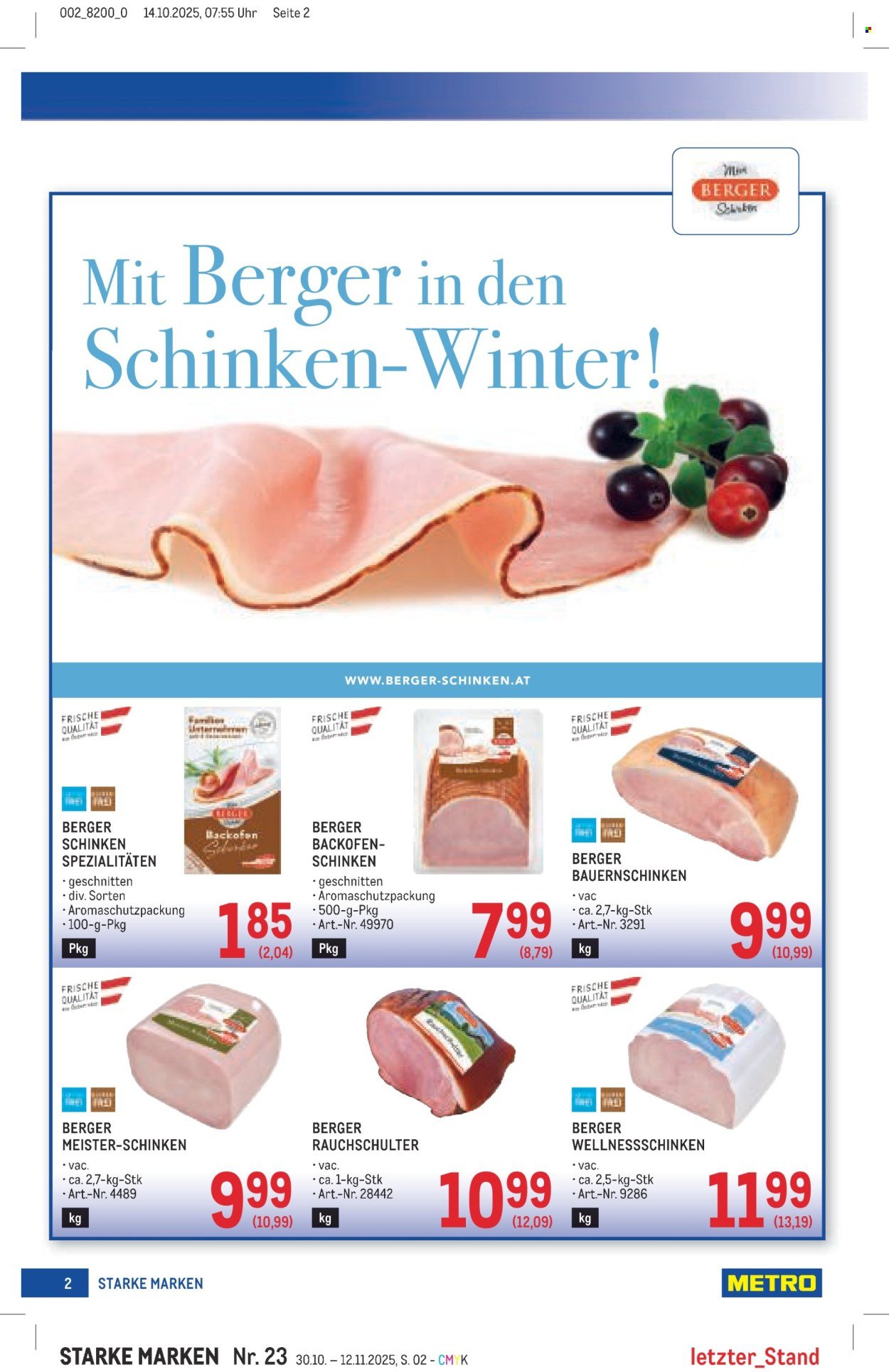 METRO Flugblatt - Starke Marken (2025-10-30 - 2025-11-12)