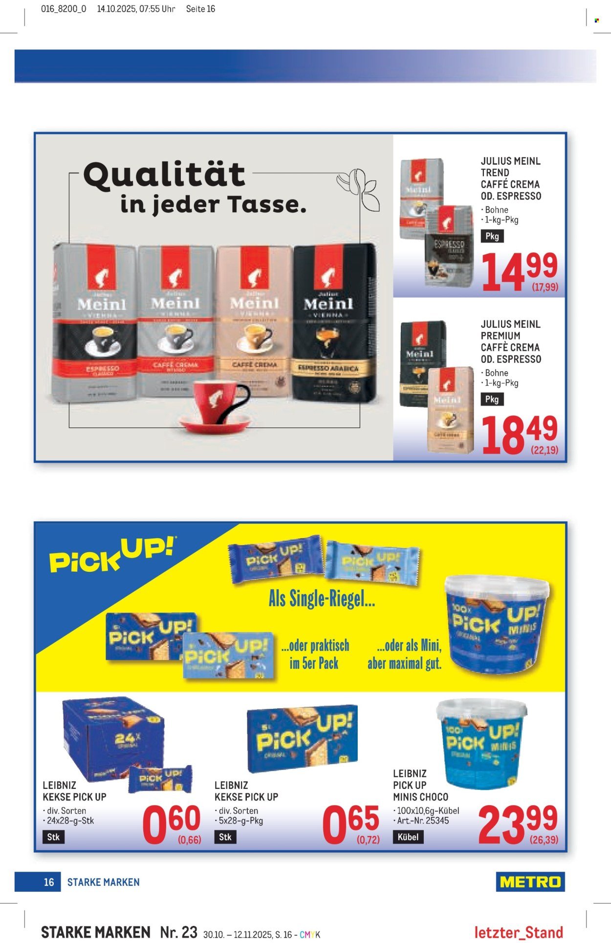 METRO Flugblatt - Starke Marken (2025-10-30 - 2025-11-12)