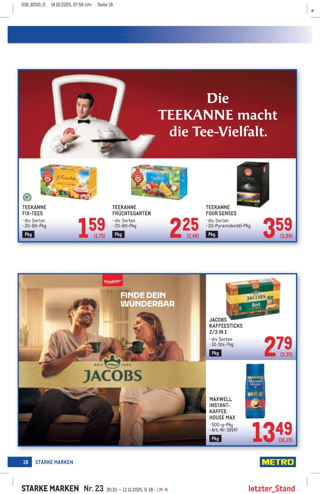 METRO Flugblatt - Starke Marken (2025-10-30 - 2025-11-12)