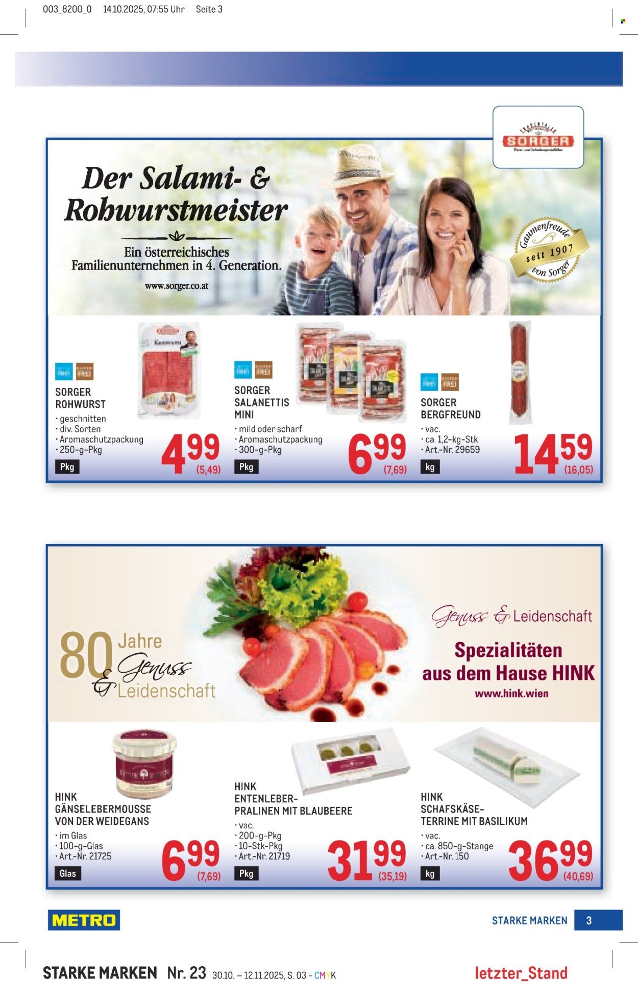 METRO Flugblatt - Starke Marken (2025-10-30 - 2025-11-12)